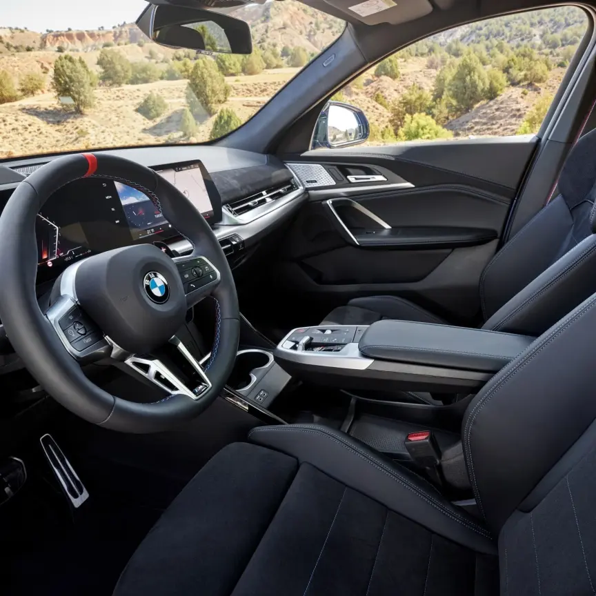 Het interieur van de nieuwe BMW iX2