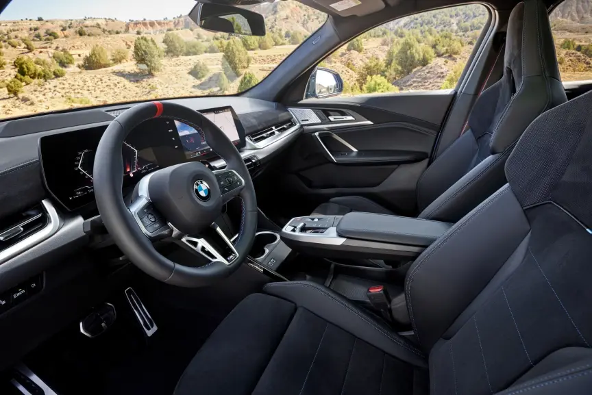 Het interieur van de nieuwe BMW iX2