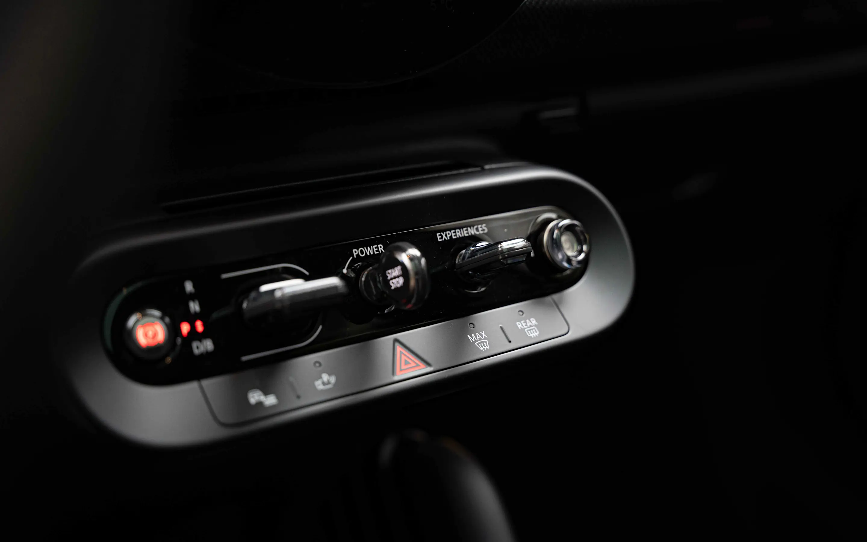 De besturing in de MINI Aceman