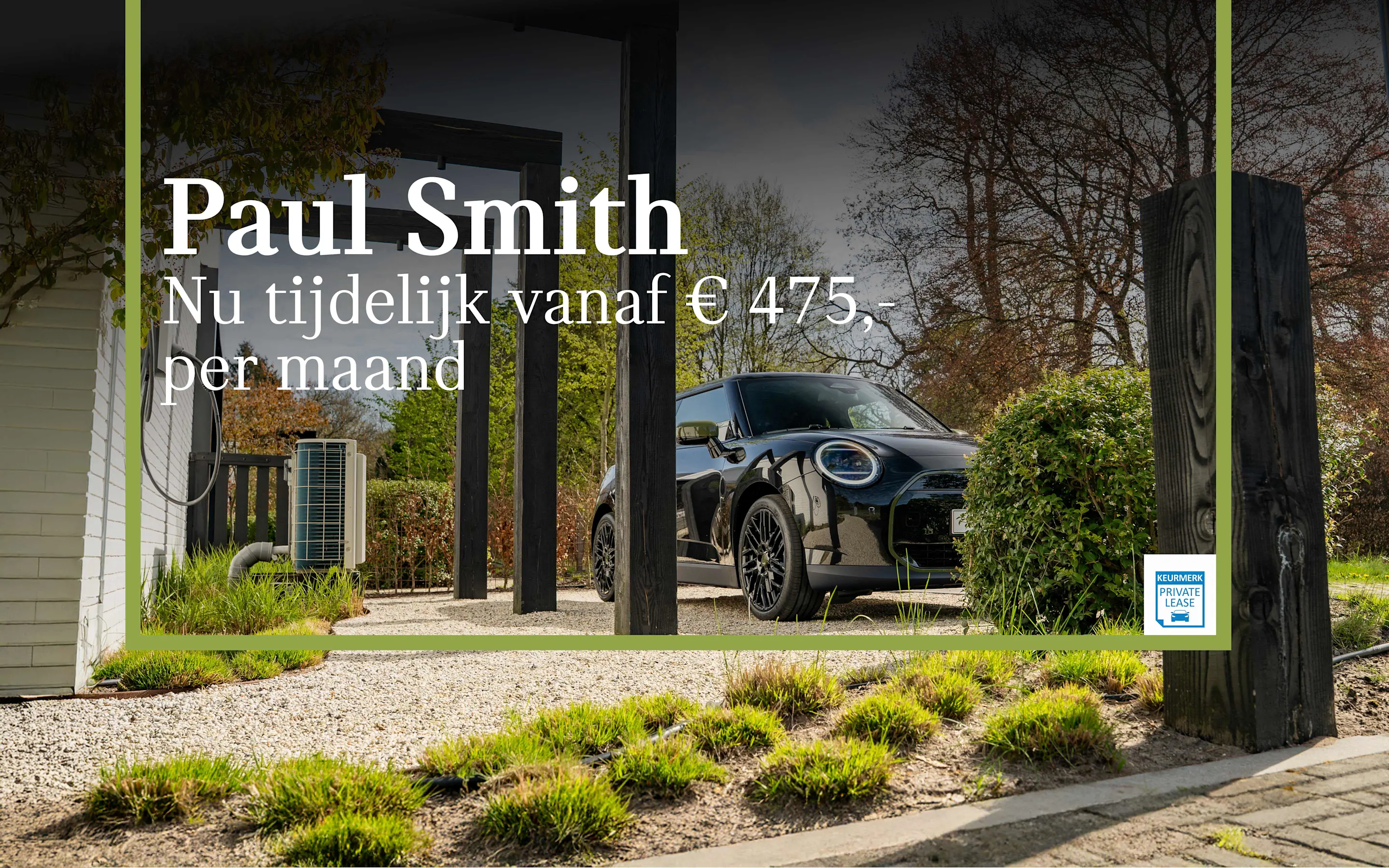 MINI - HERO - Homepage - DE NIEUWE MINI PAUL SMITH EDITION