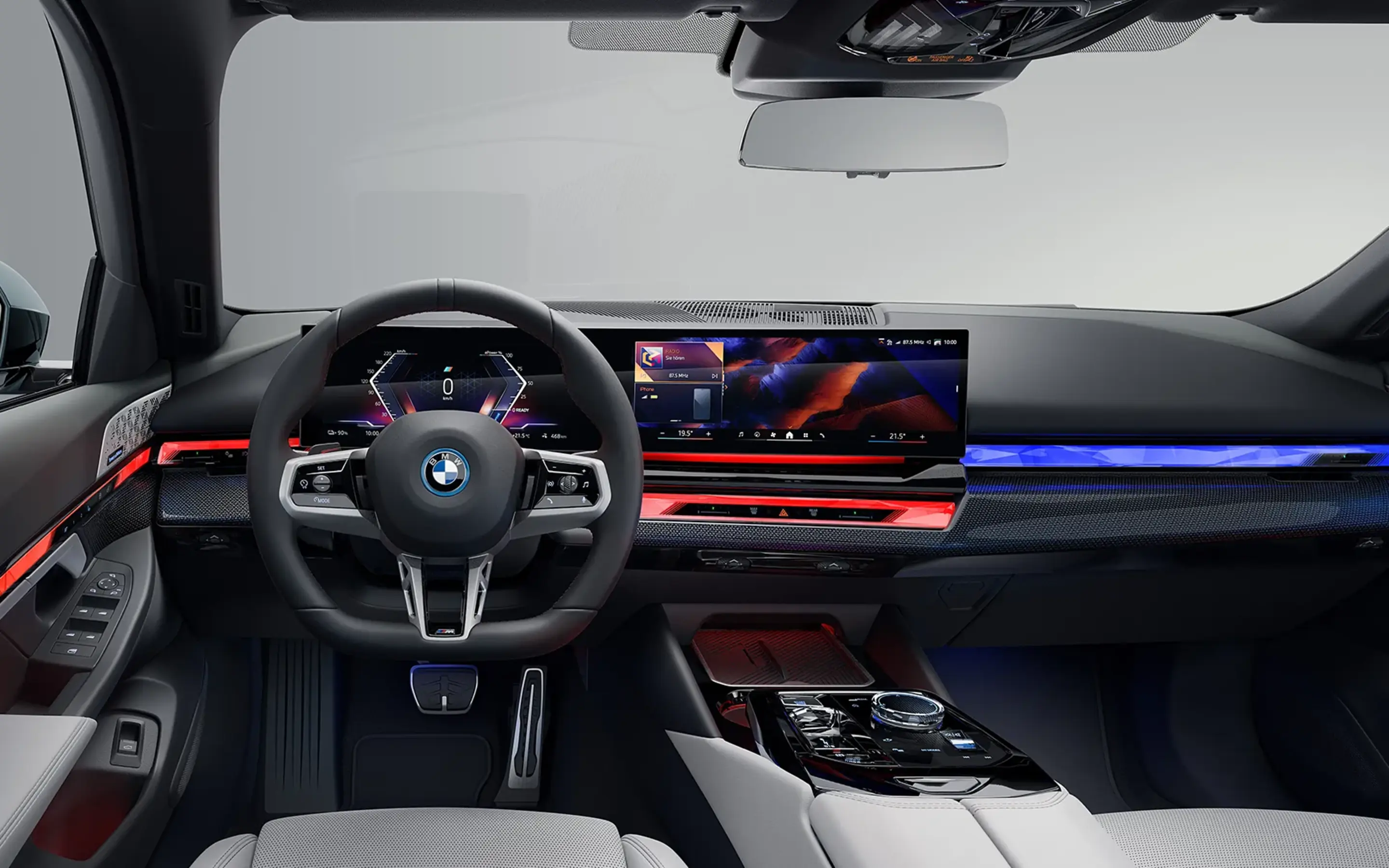 Het interieur van de nieuwe BMW i5