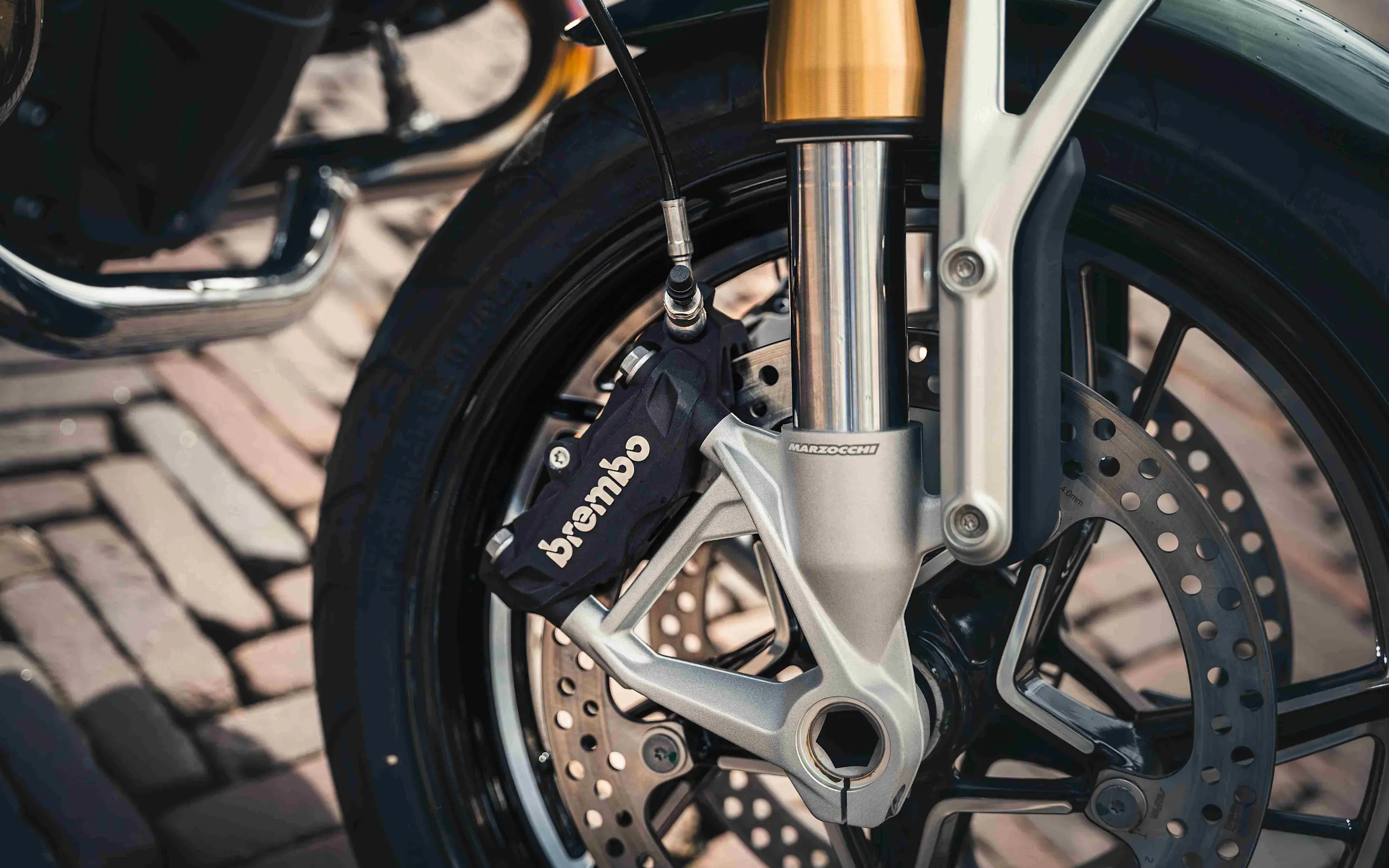 Velgen van de BMW R 12 nineT