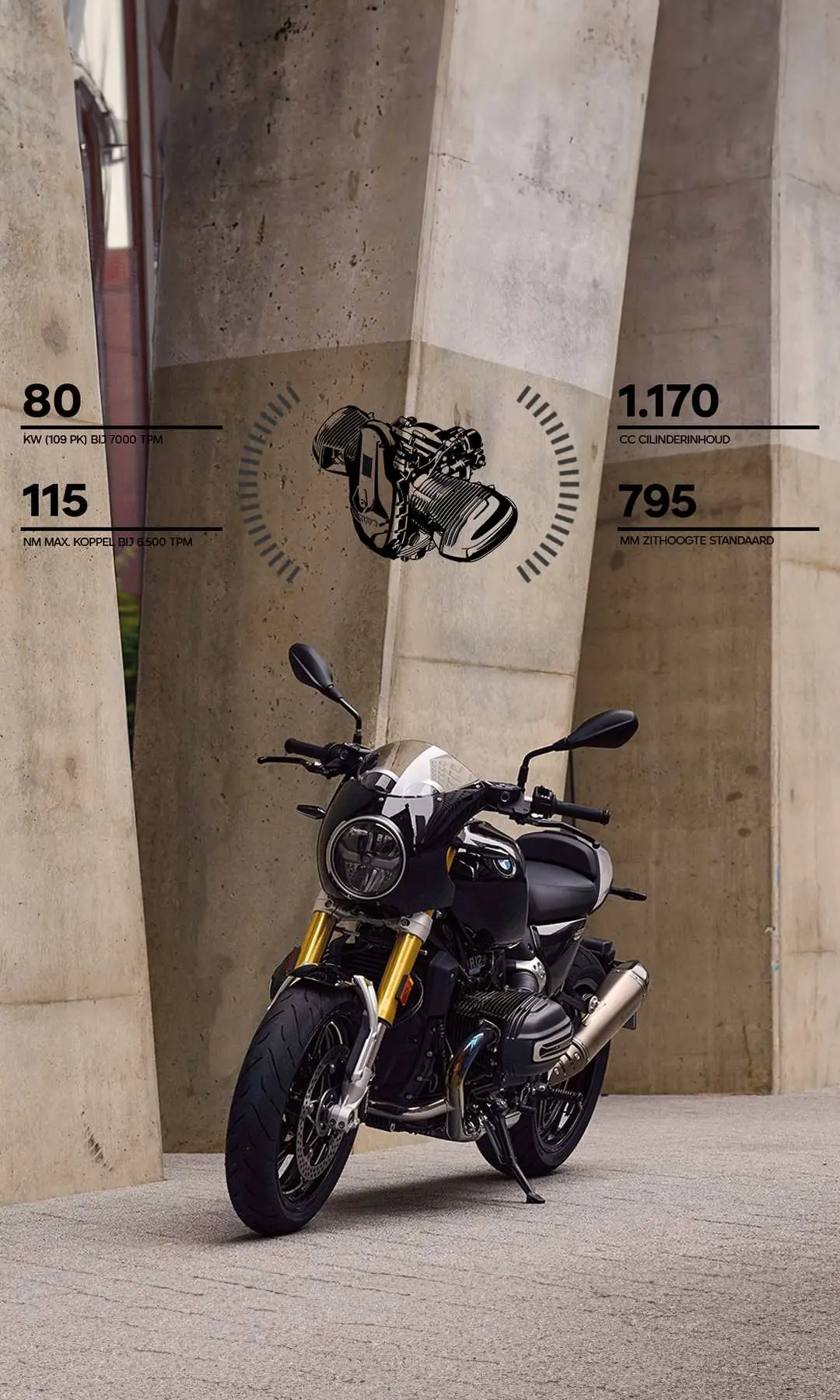 Motorrad - BMW R 12 nineT - Performance