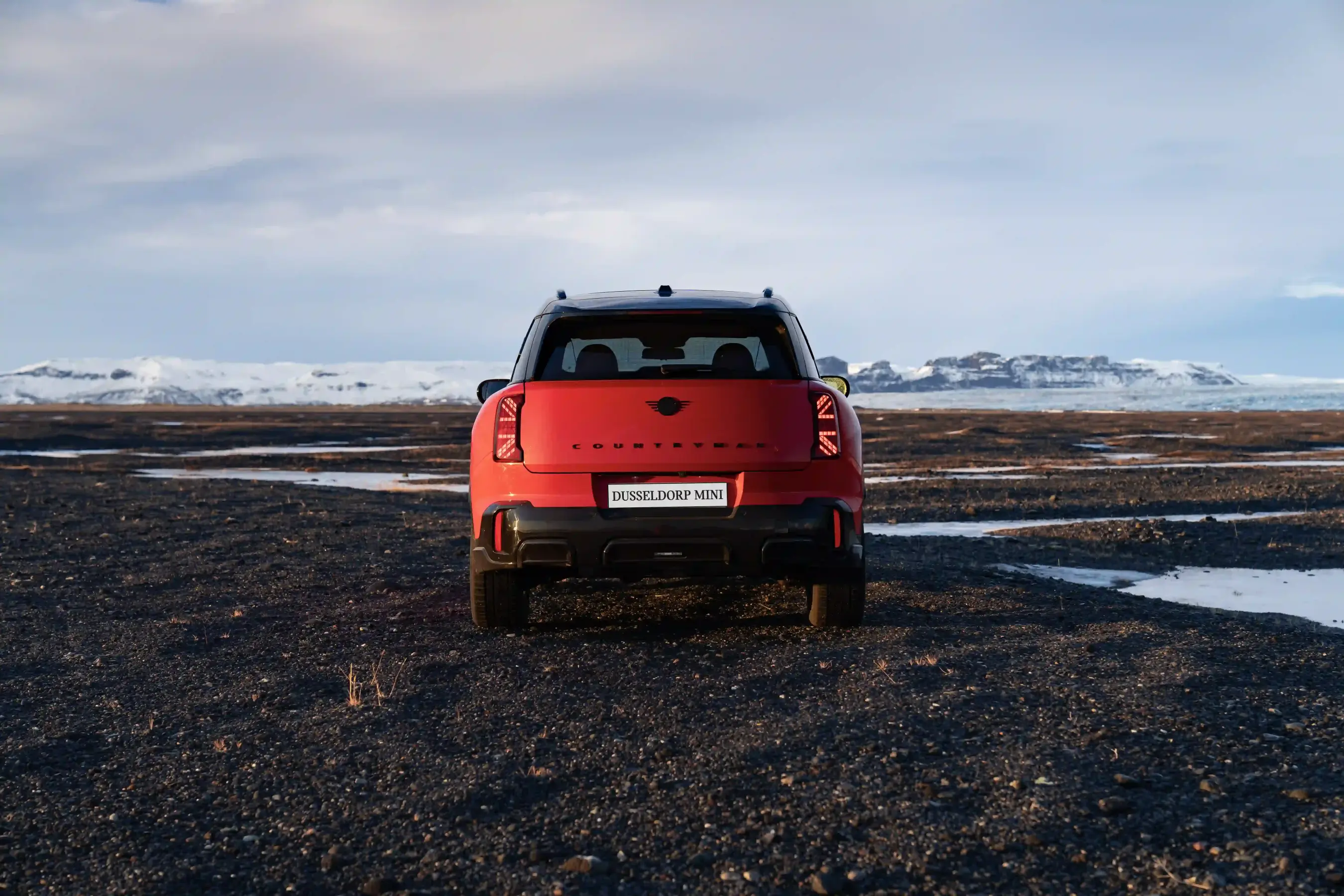 De achterzijde van de MINI Countryman S ALL4