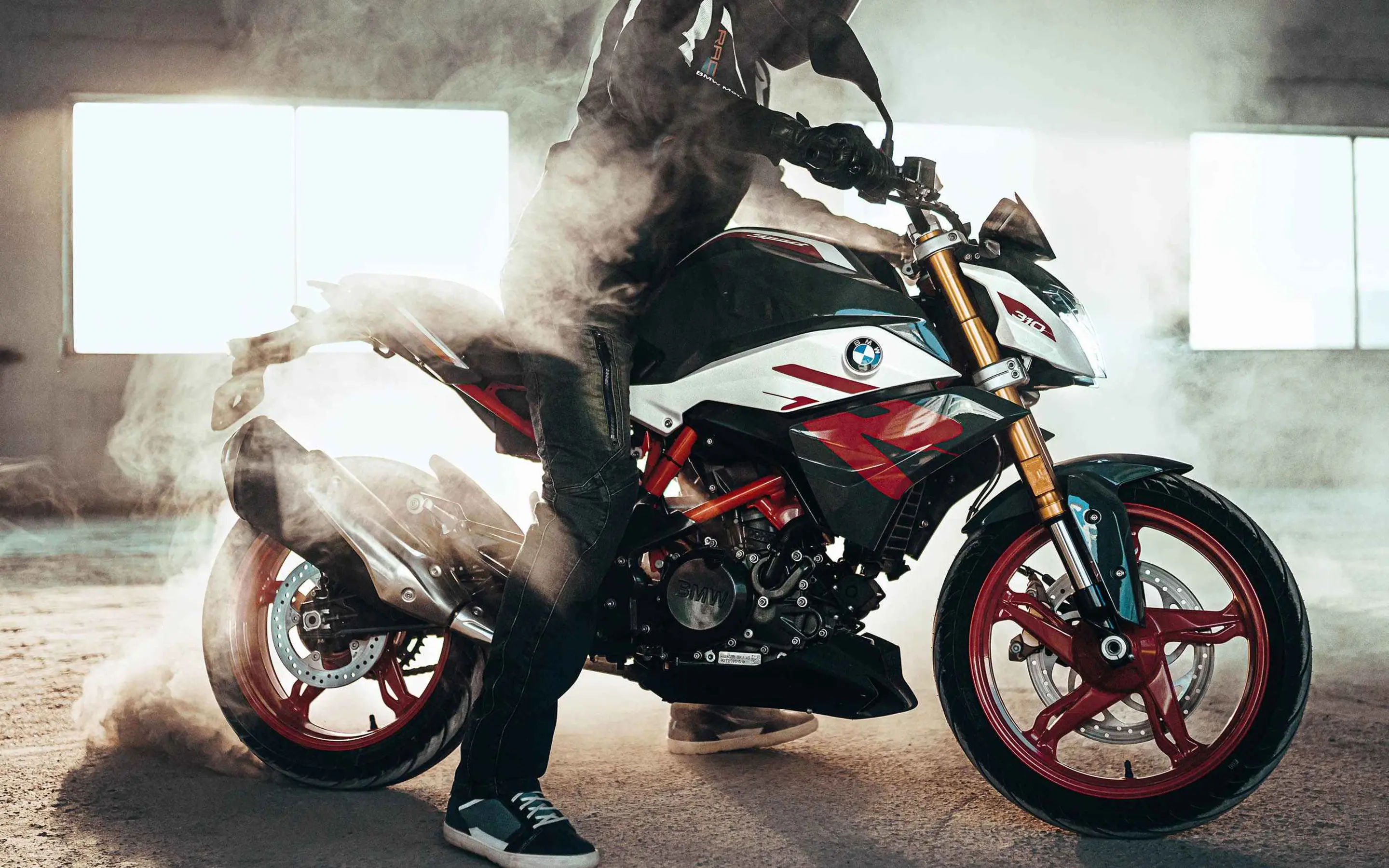 Zijaanzicht BMW G 310 R