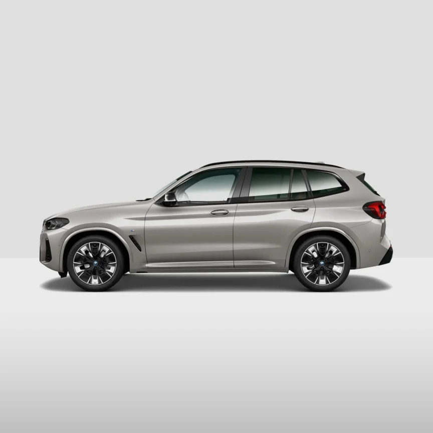 Modeloverzicht BMW iX3 zijkant