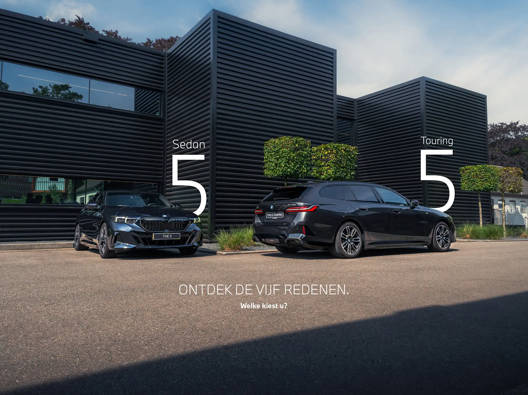 BMW 5 Serie vijf redenen voor de vijf actiepagina v1