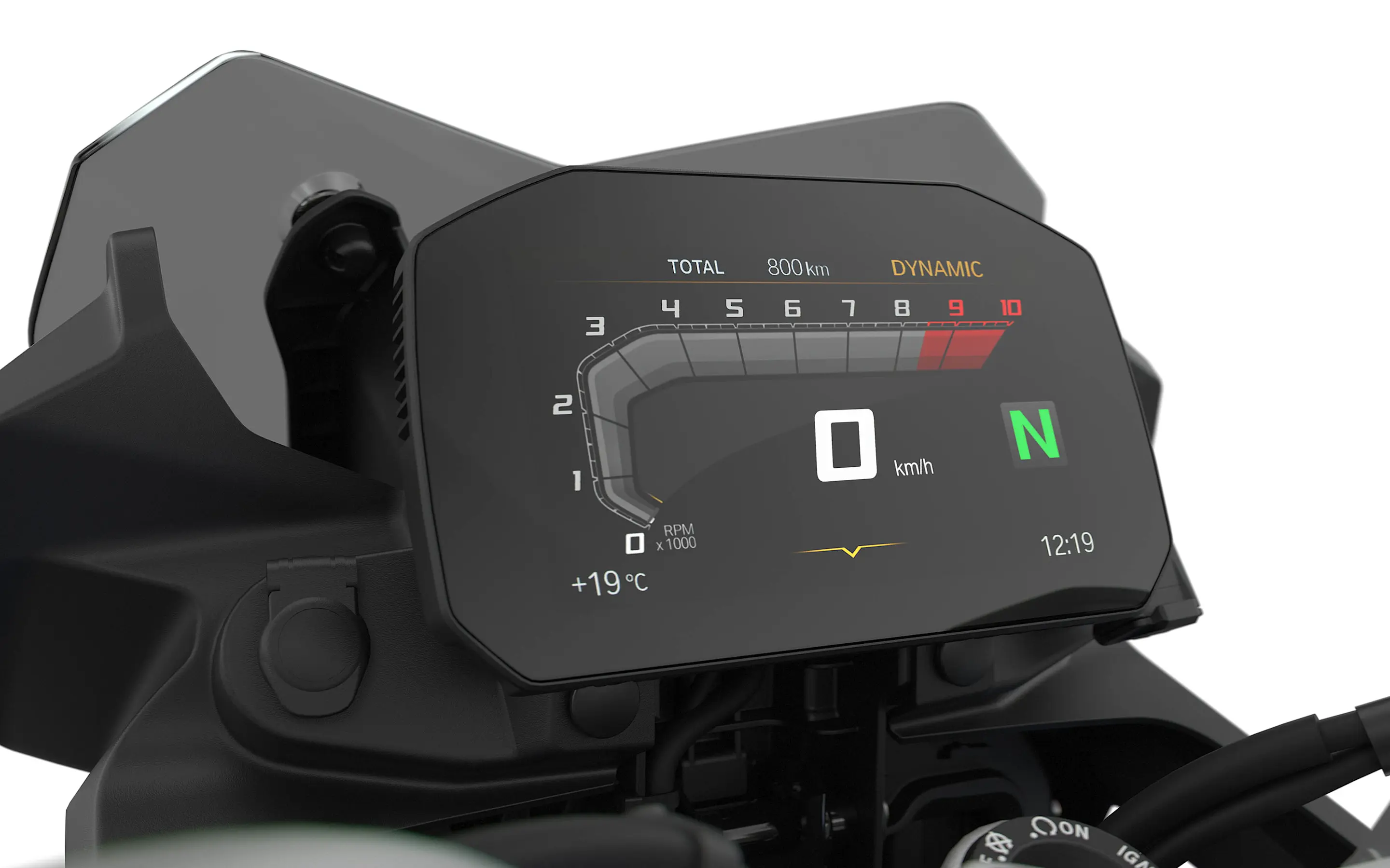 BMW F 800 GS - TFT-display - afbeelding