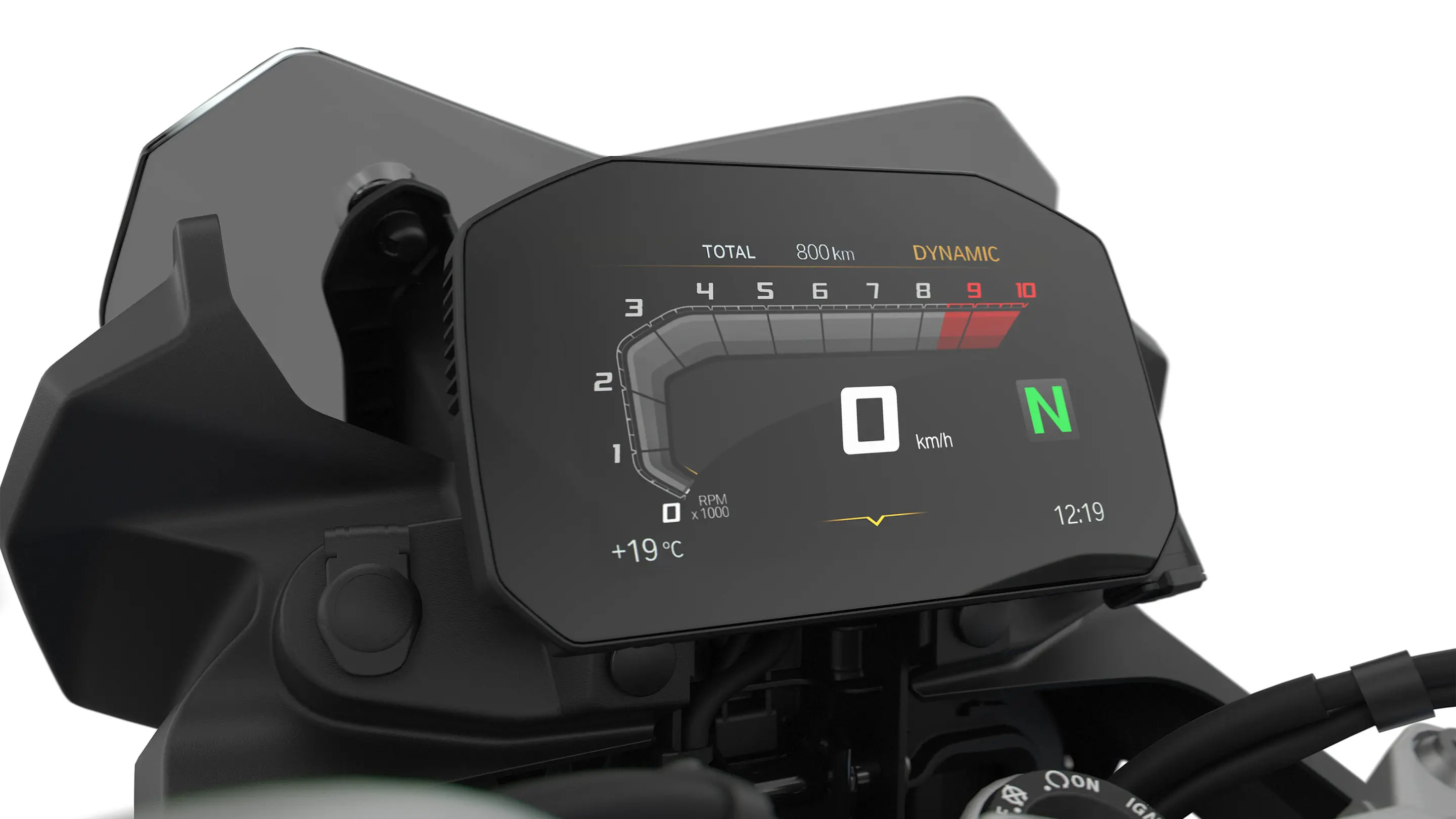 BMW F 800 GS - TFT-display - afbeelding