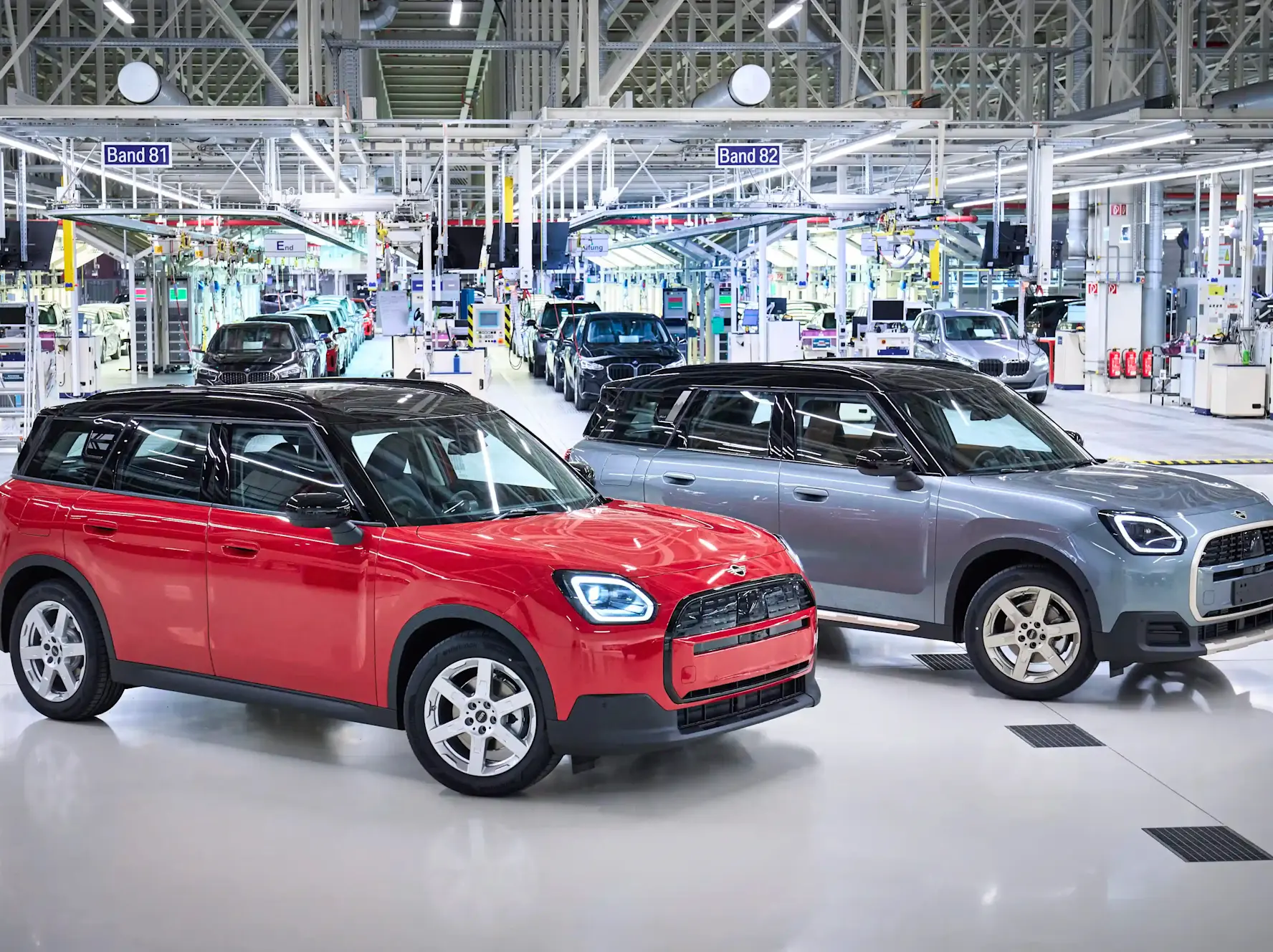 Start productie van de elektrische MINI Countryman