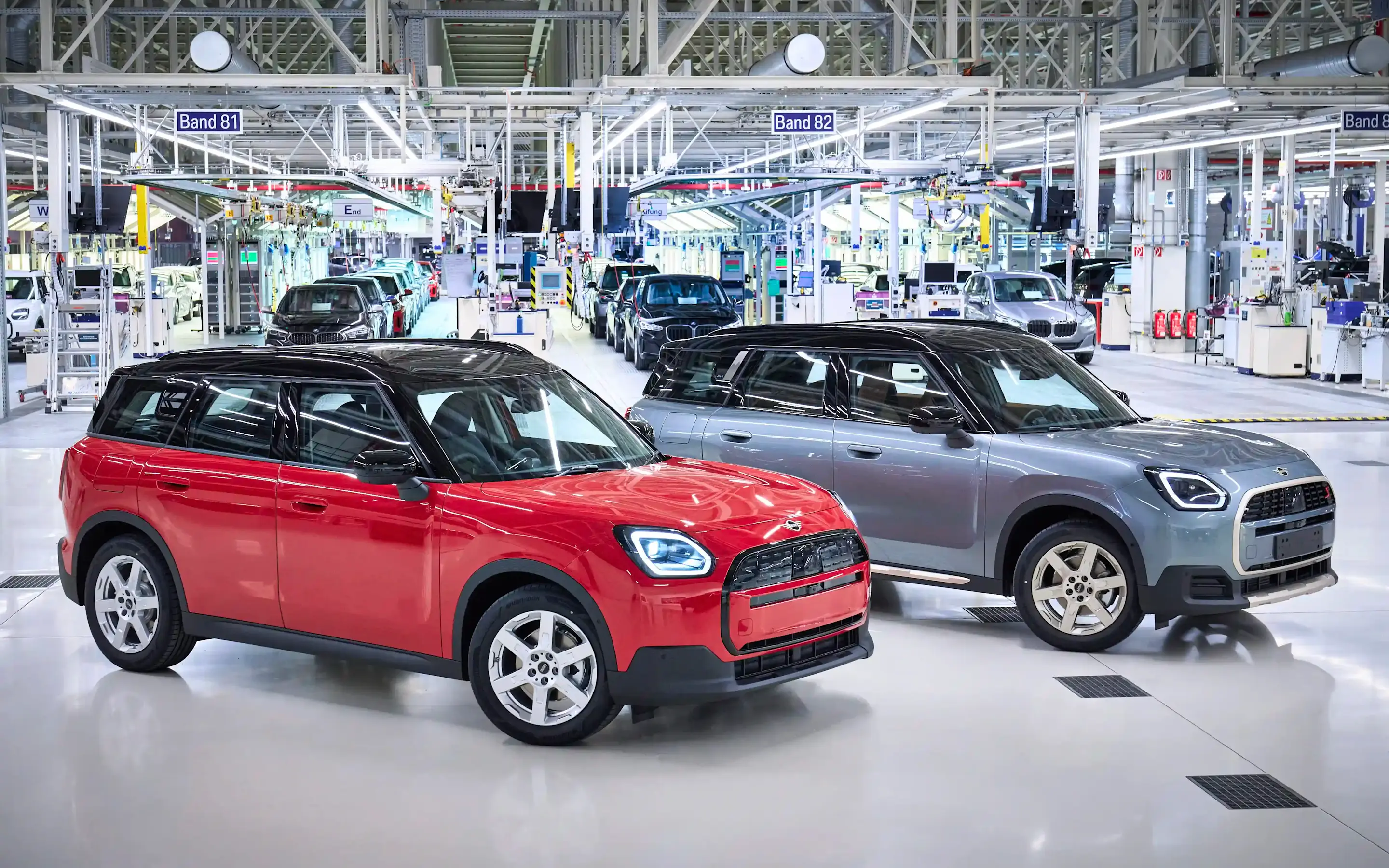 Start productie van de elektrische MINI Countryman