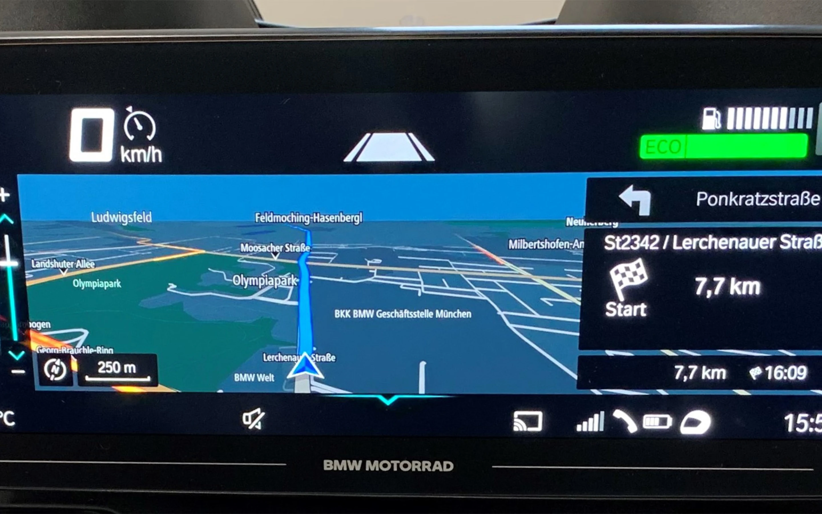 TFT KLEURENDISPLAY BMW RT 1250 RT