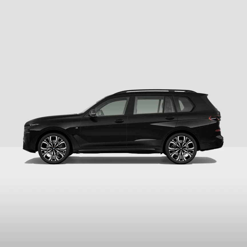 Modeloverzicht BMW X7 zijkant