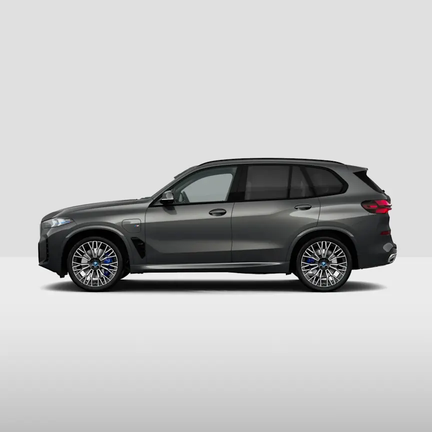 Modeloverzicht BMW X5 zijkant