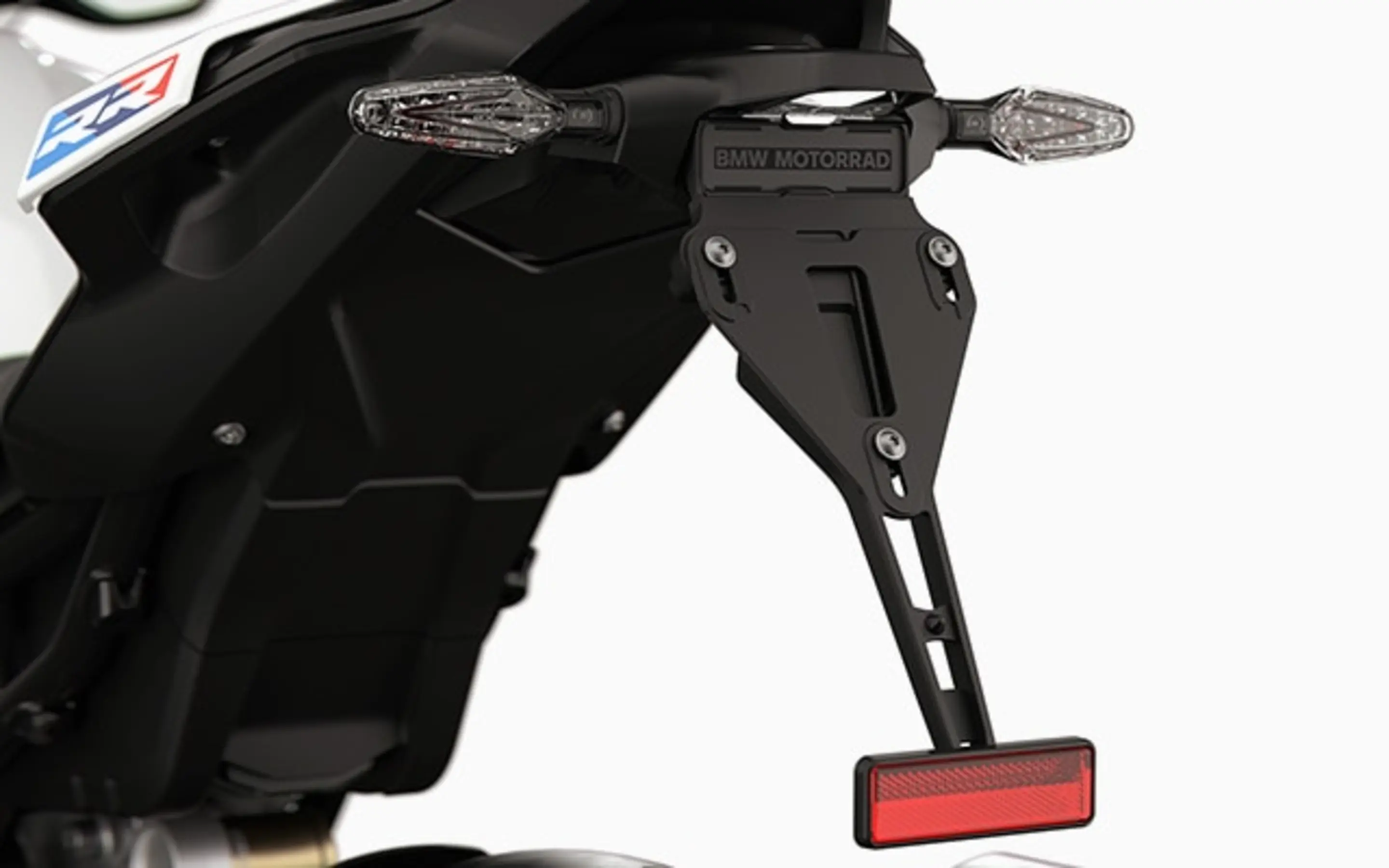 BMW S 1000 RR -  Achterzijde met kentekenplaathouder