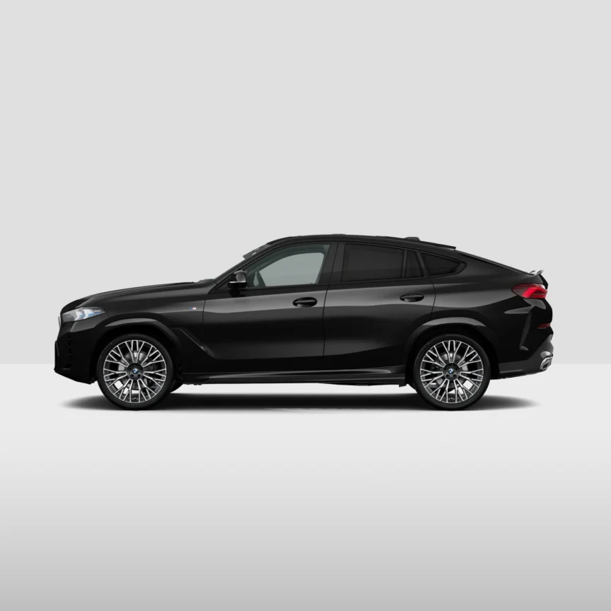 Modeloverzicht BMW X6 zijkant