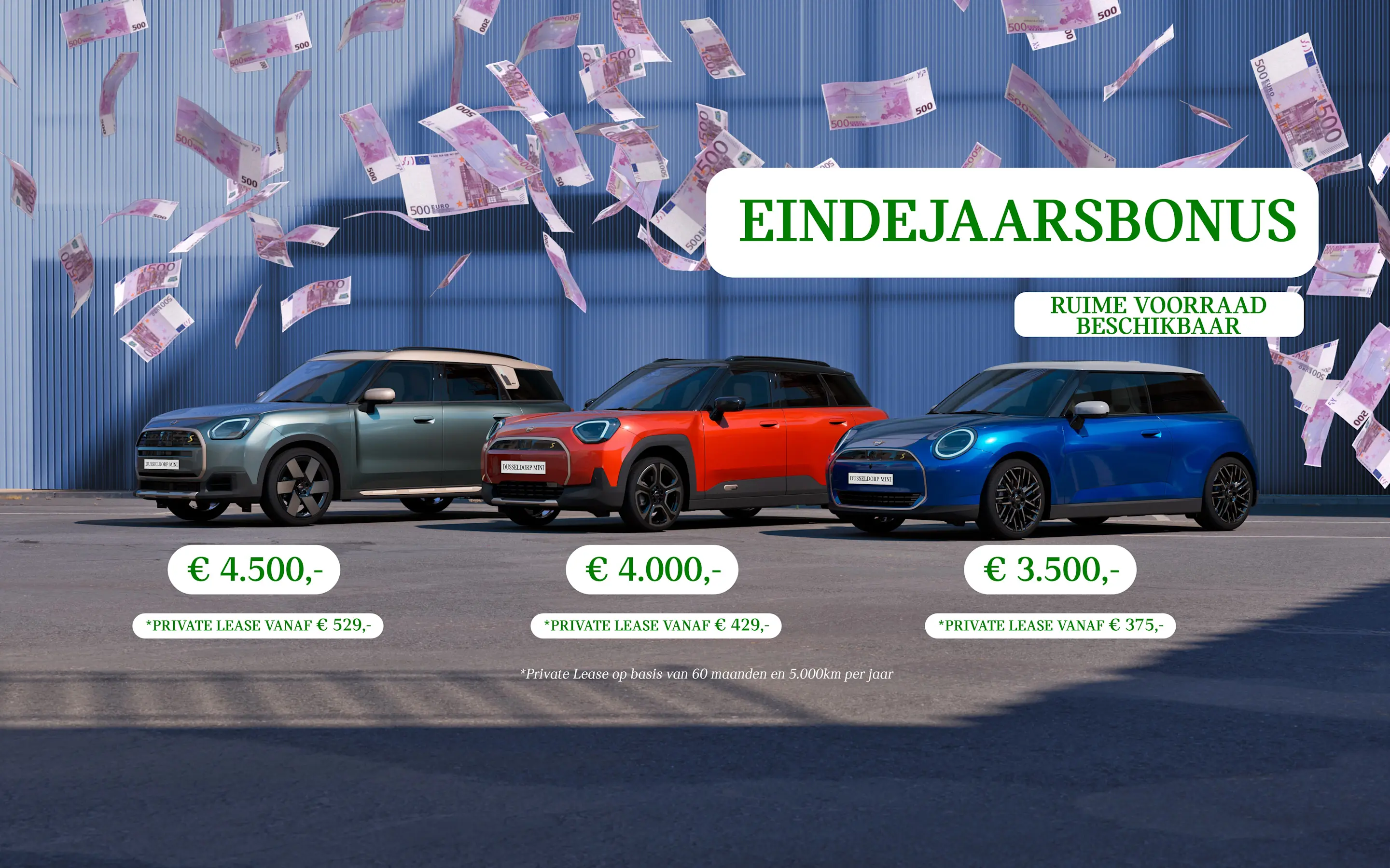 MINI - Hero - Homepage - Eindejaarsbonus - Afbeelding