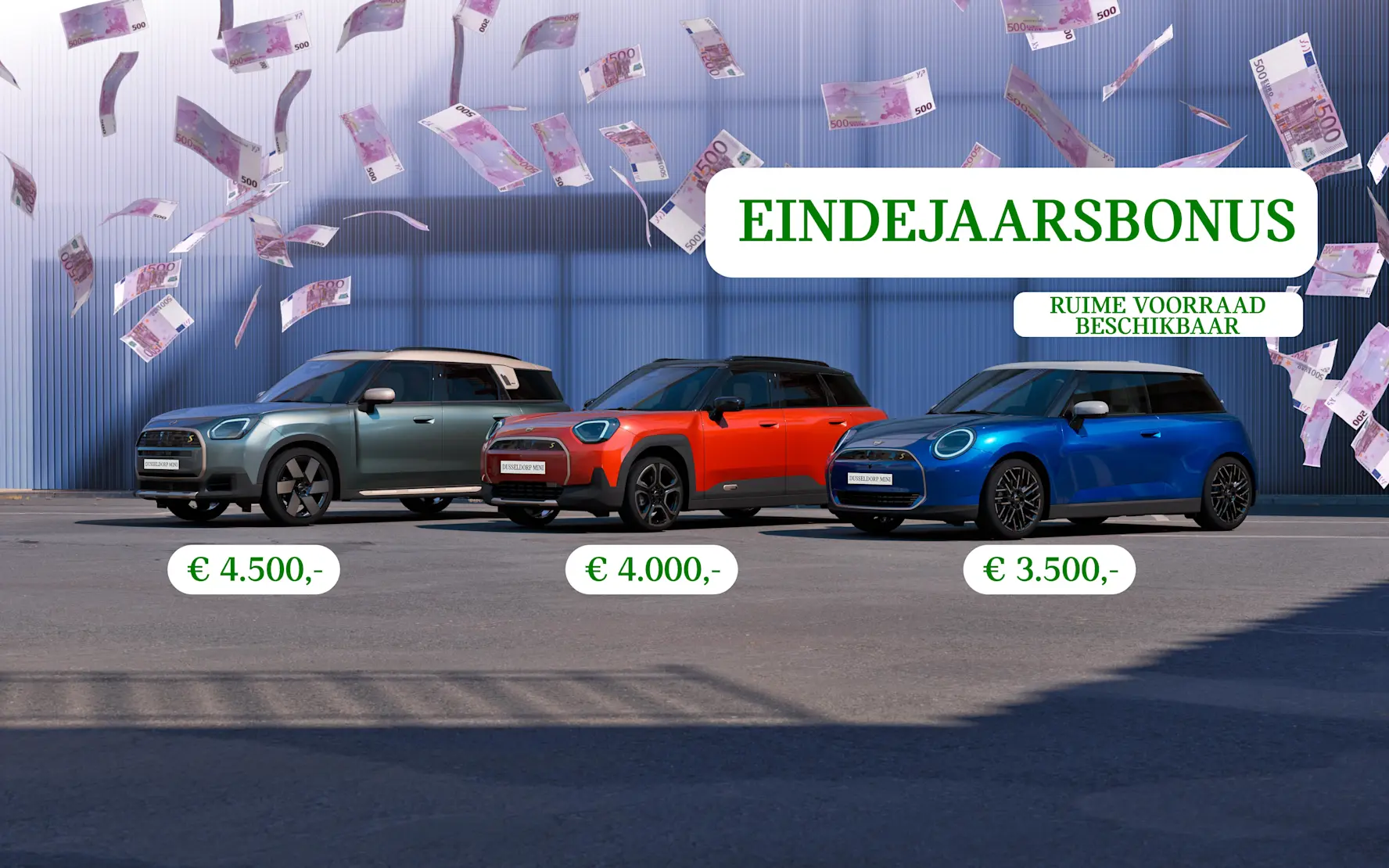 MINI - Hero - Homepage - Eindejaarsbonus - Afbeelding