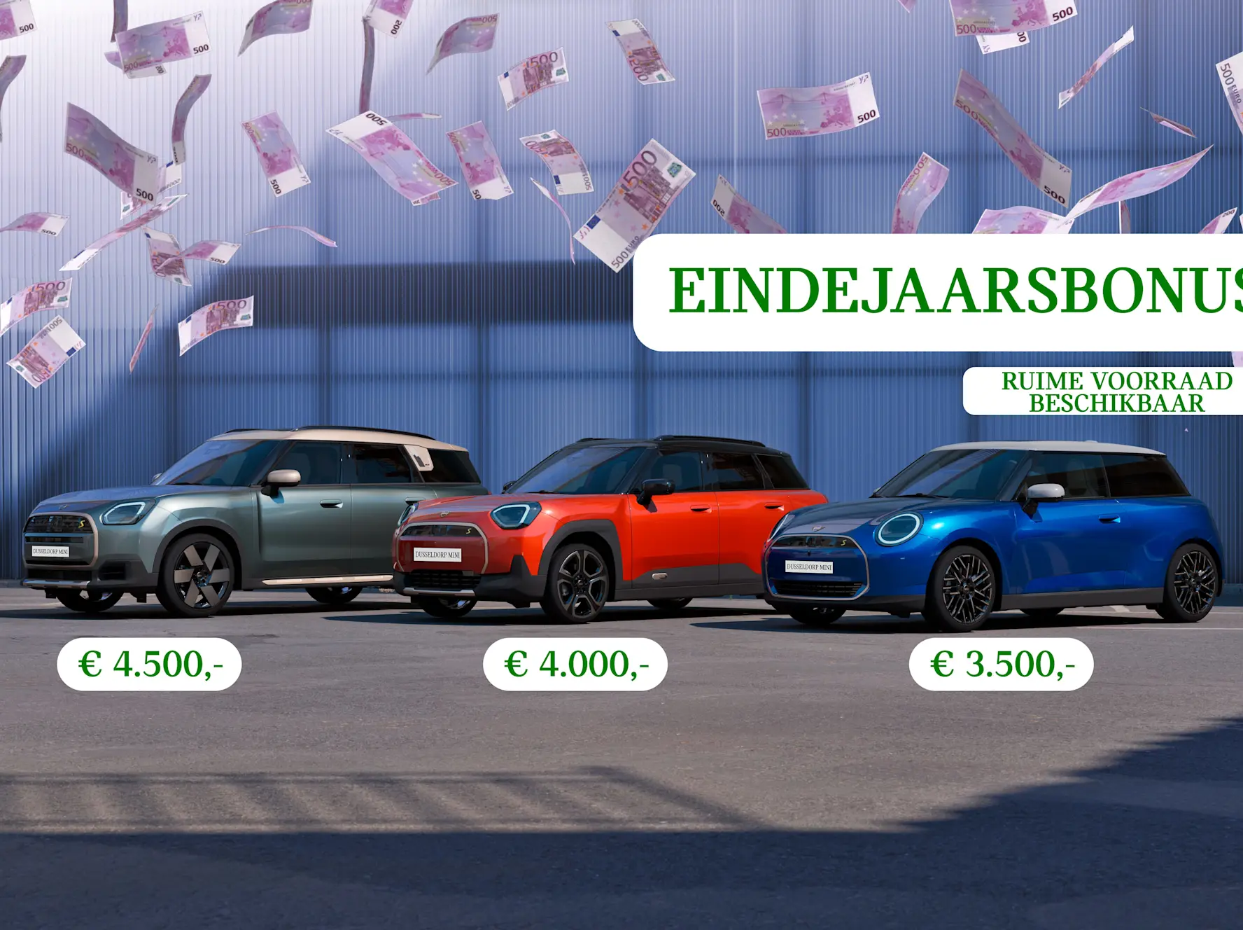 MINI - Hero - Homepage - Eindejaarsbonus - Afbeelding