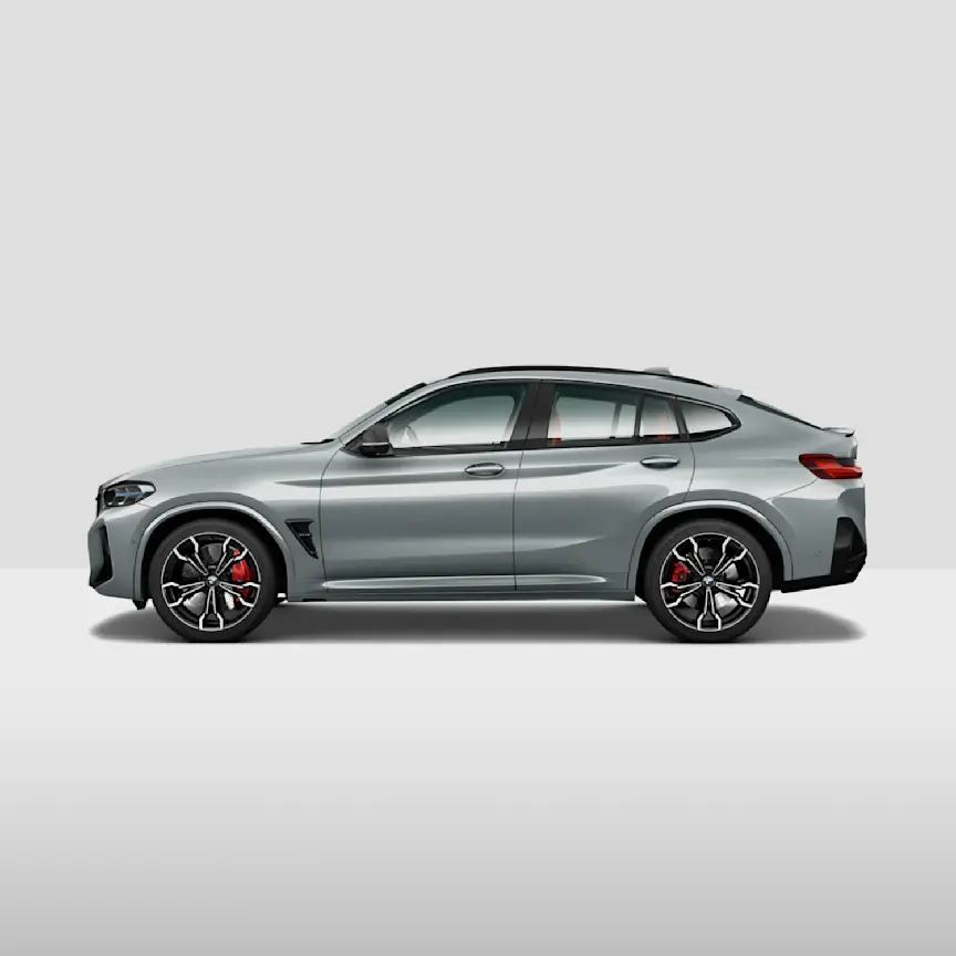 Modeloverzicht BMW X4 M Zijkant