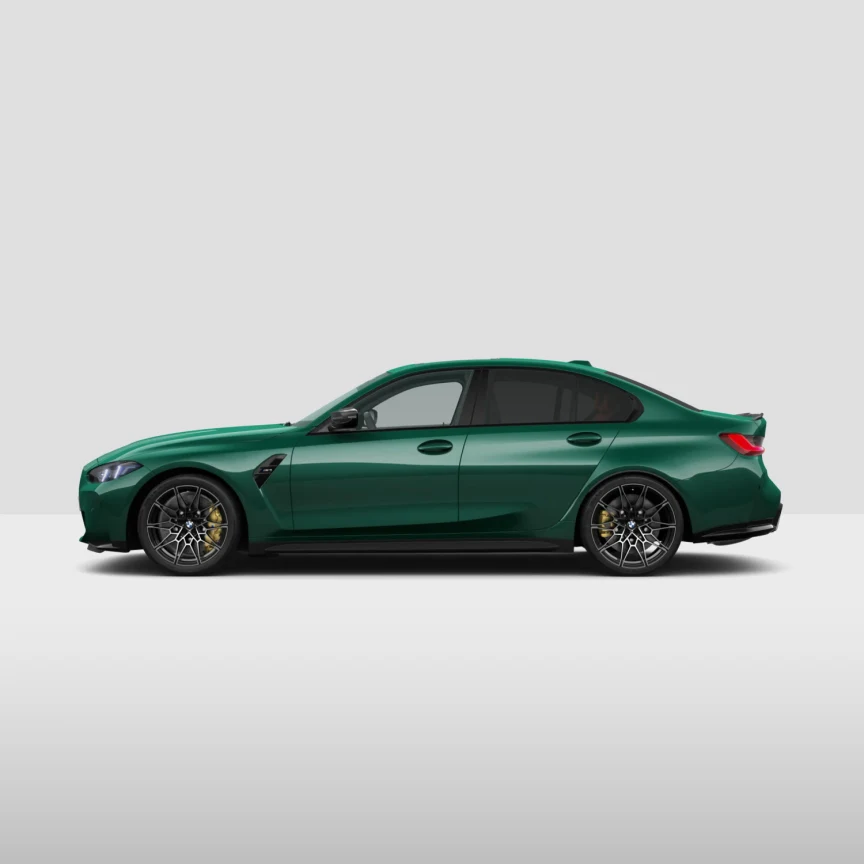 Modeloverzicht BMW M3 Competition zijkant