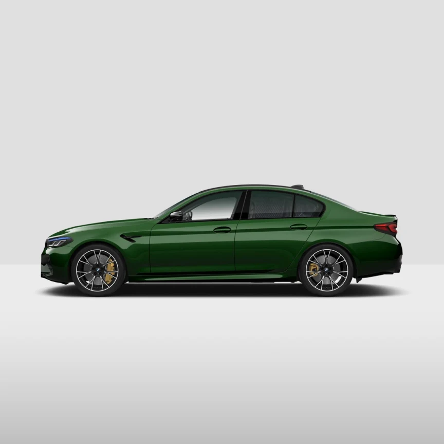 Modeloverzicht BMW M5 zijkant