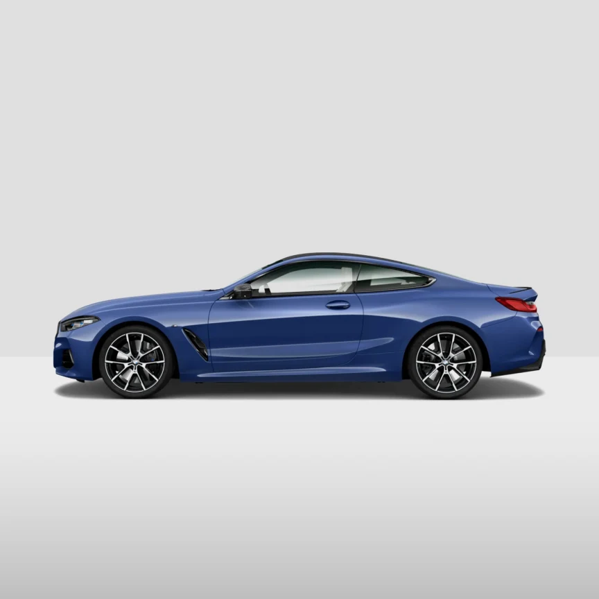 Modeloverzicht BMW 8 Serie Coupe zijkant