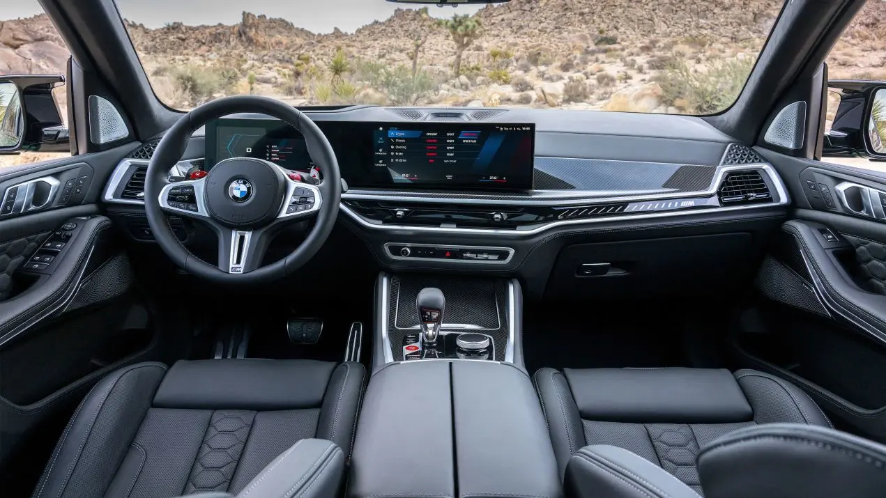 bmw x5m interieur stuur radio binnenkant