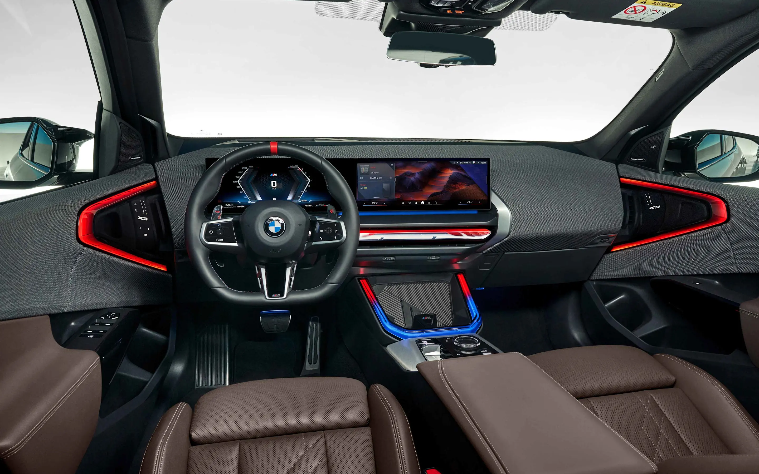 Het interieur van de nieuwe BMW X3