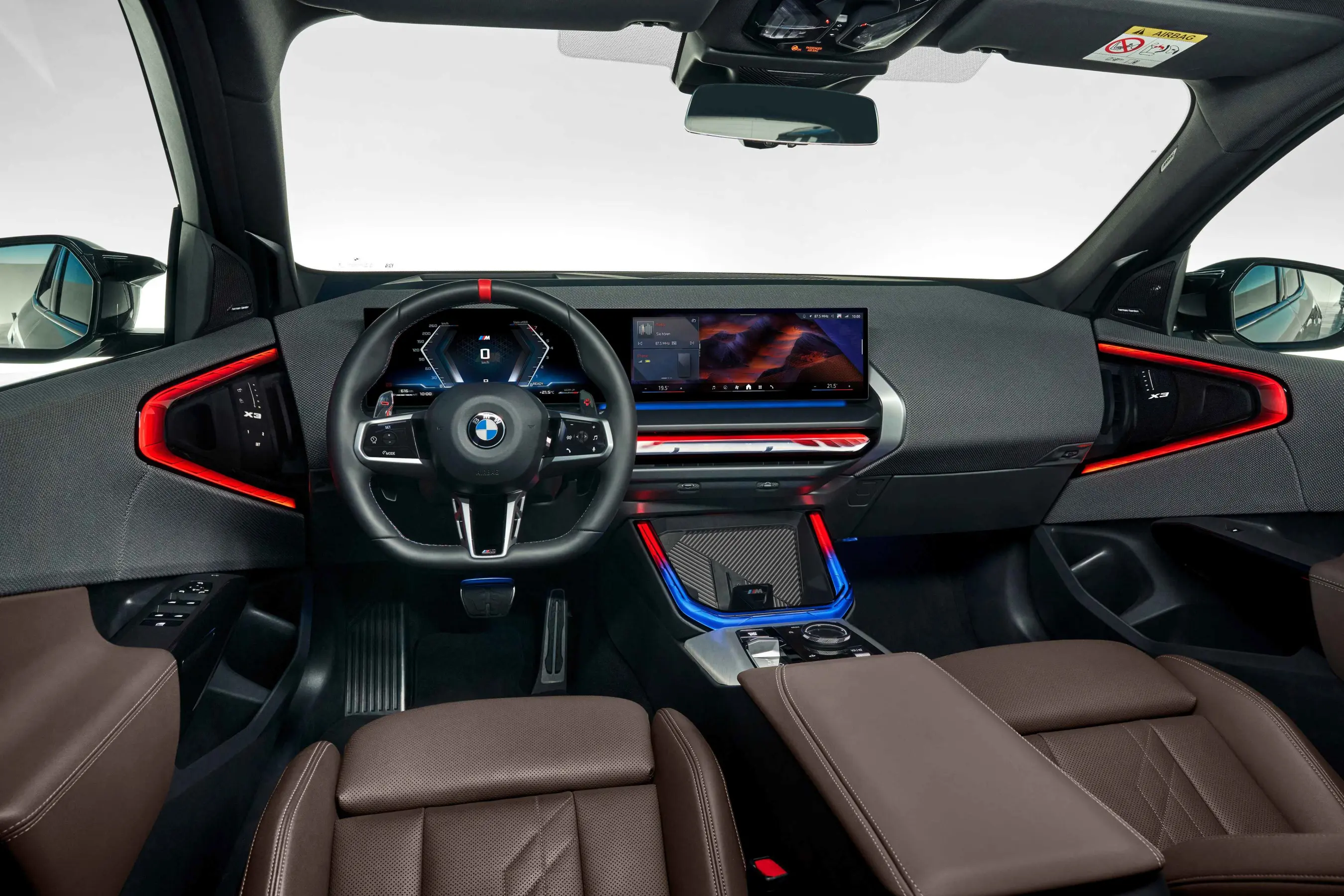 Het interieur van de nieuwe BMW X3