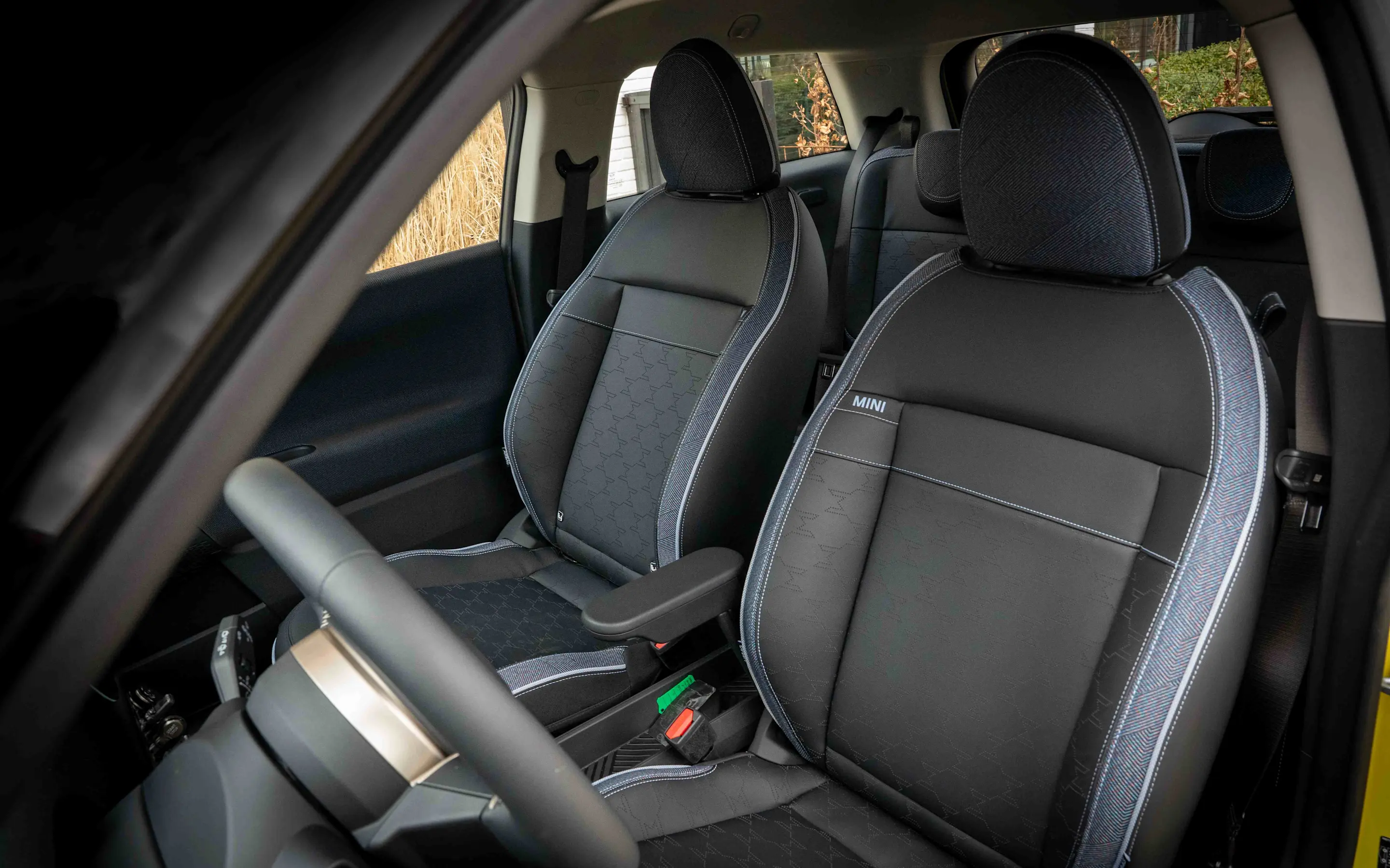 De achterbank in de nieuwe MINI Cooper