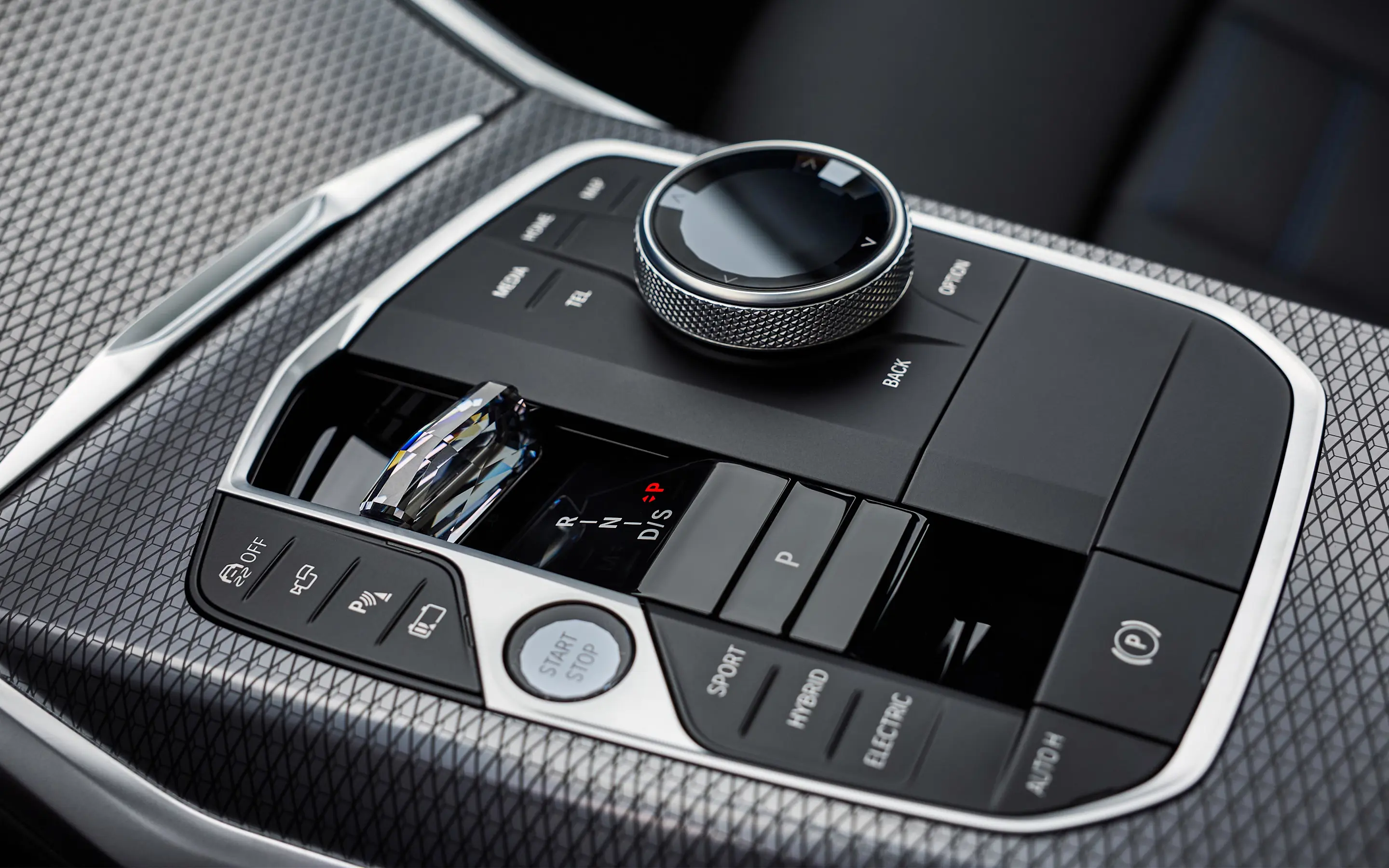 Het bedieningspaneel van de nieuwe BMW 3 Serie