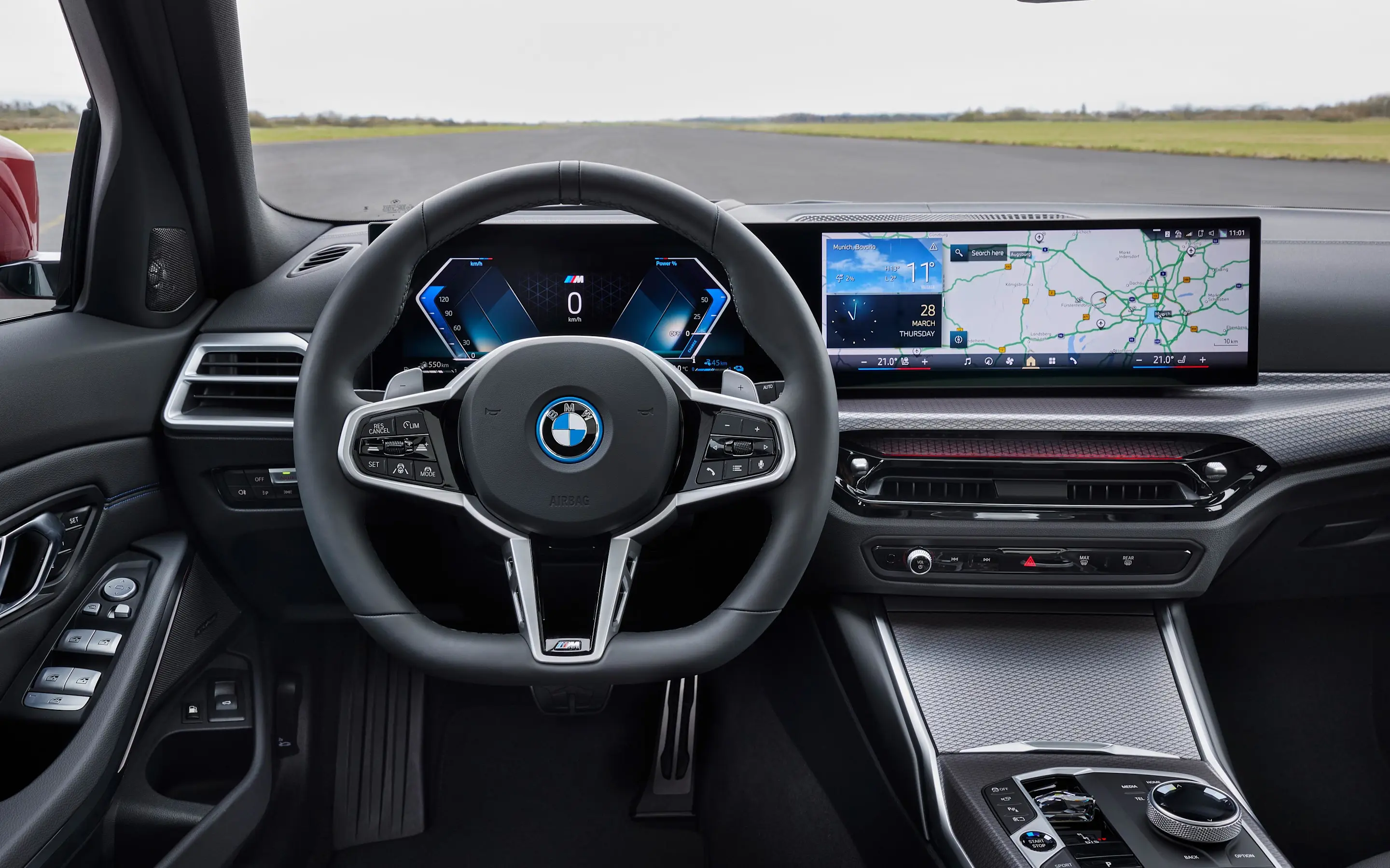 Het interieur van de nieuwe BMW 3 Serie