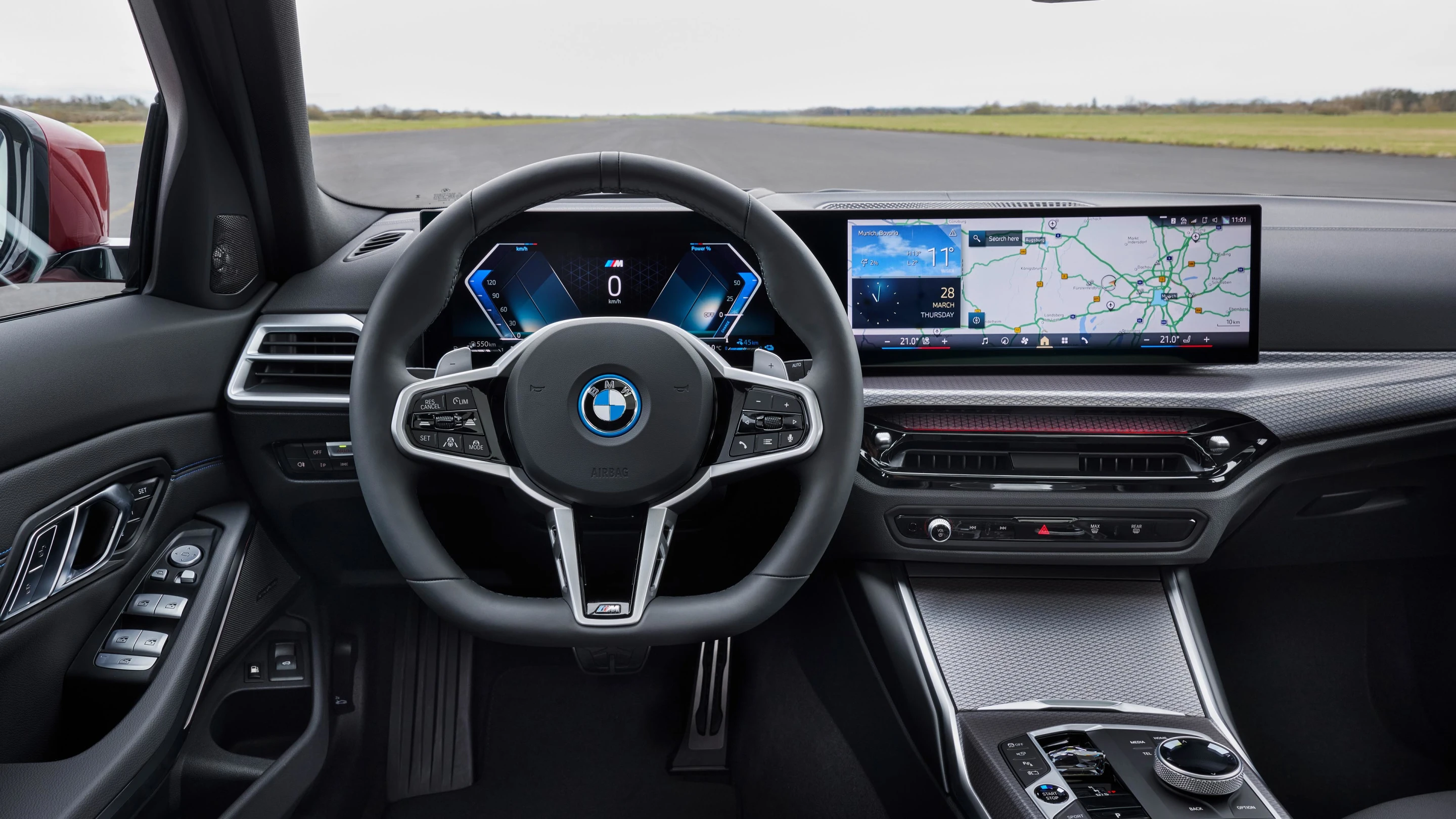 Het interieur van de nieuwe BMW 3 Serie