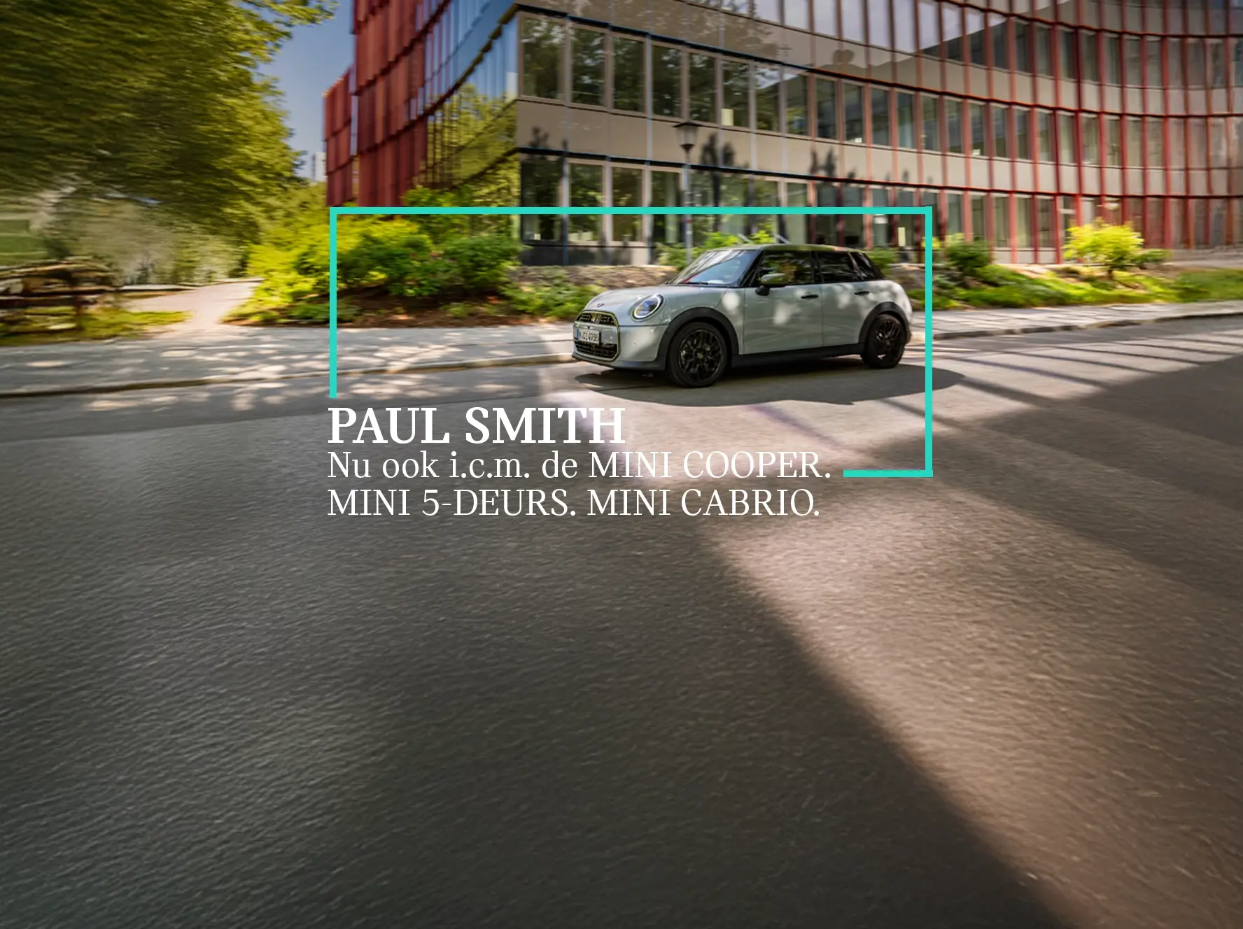 MINI - HERO - Homepage - DE NIEUWE MINI PAUL SMITH EDITION