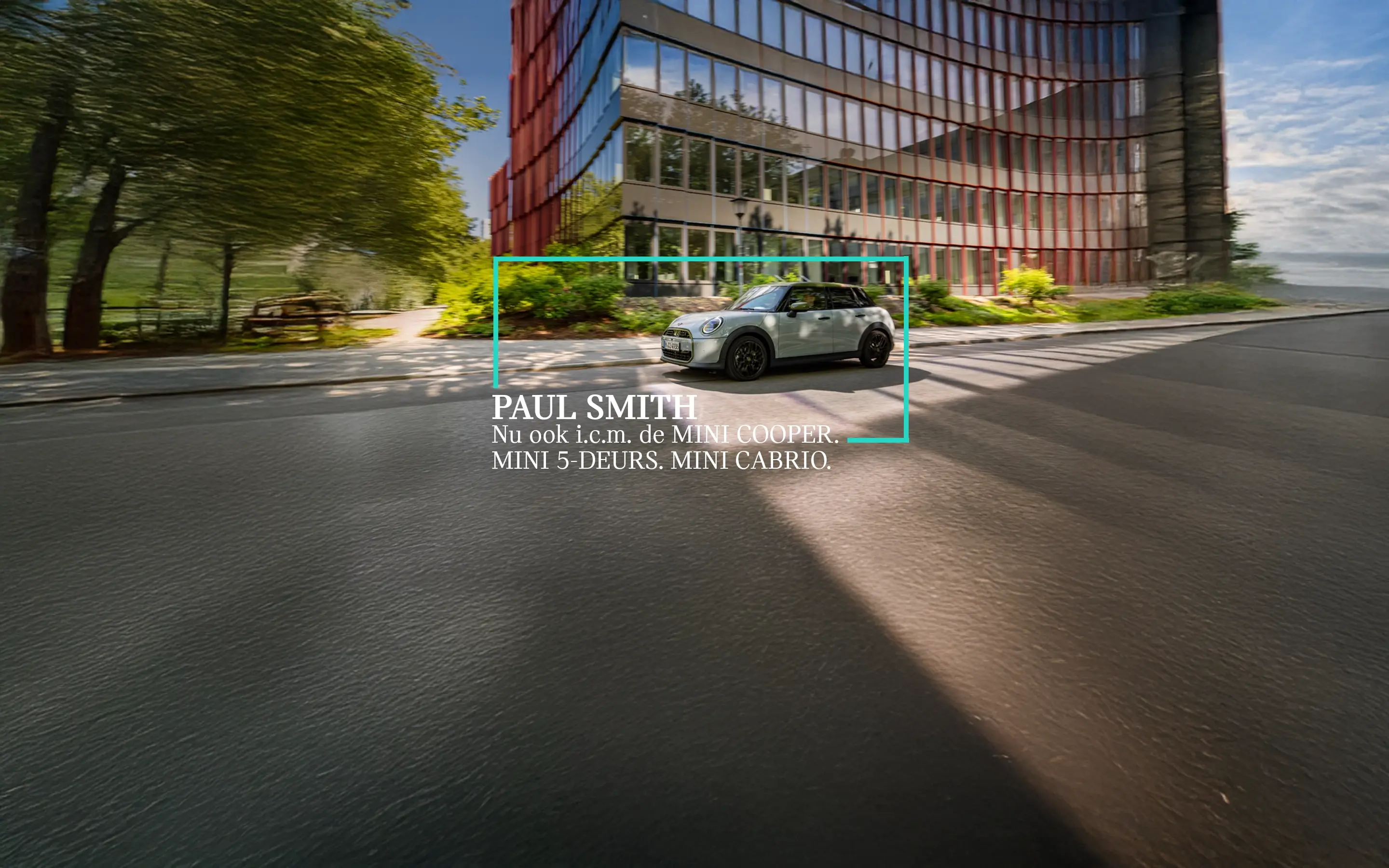 MINI - HERO - Homepage - DE NIEUWE MINI PAUL SMITH EDITION