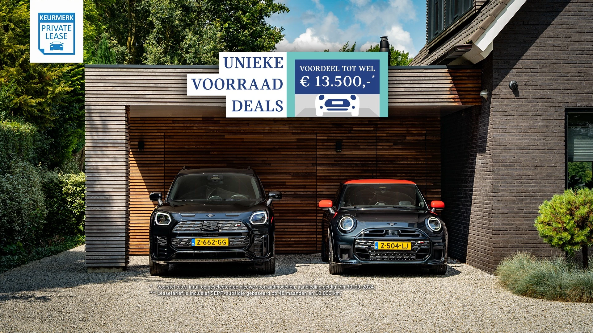 Voordeel MINI Cooper en MINI Countryman