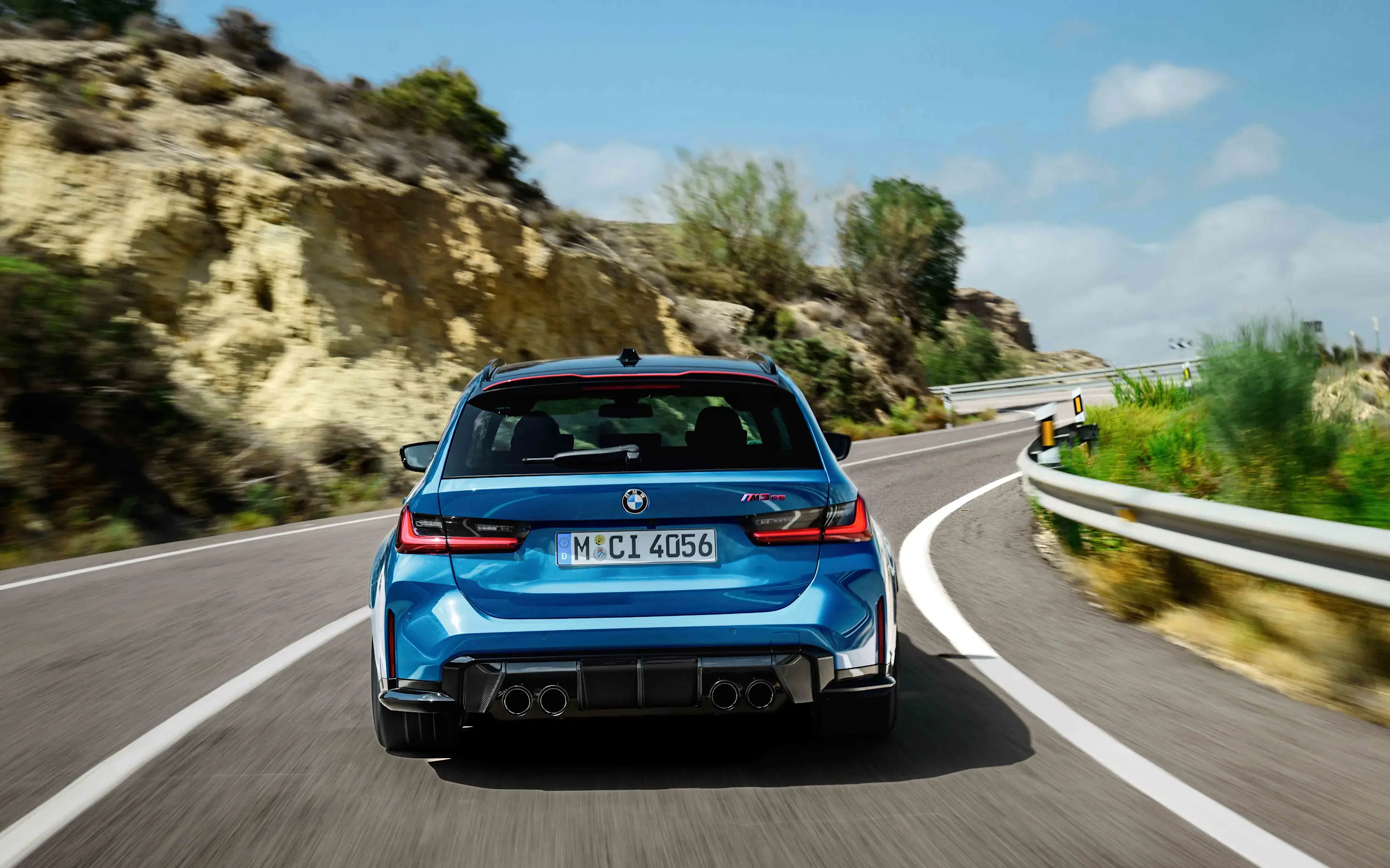 BMW - Mediapost - BMW M3 CS Touring - Media Gallerij - achterzijde