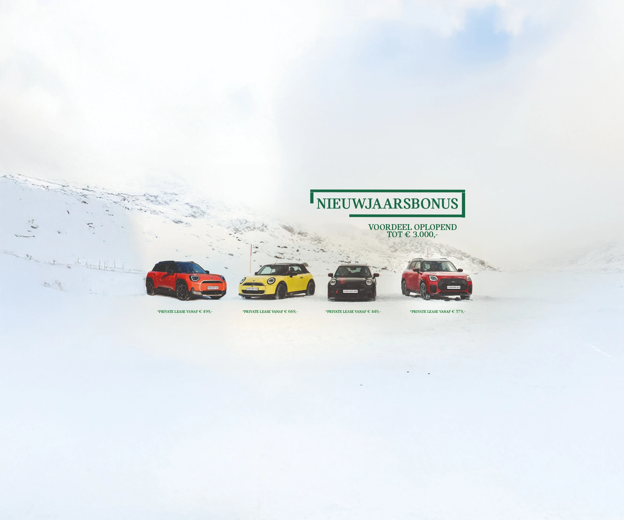 MINI - Hero - Homepage - Eindejaarsbonus - Afbeelding