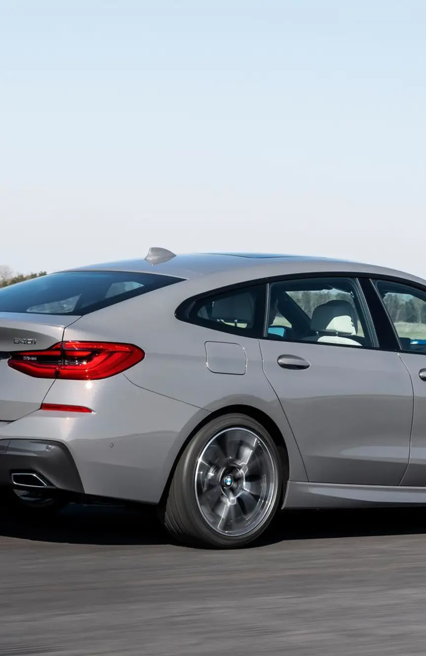 BMW 6 Serie Gran Tourismo Achterzijde