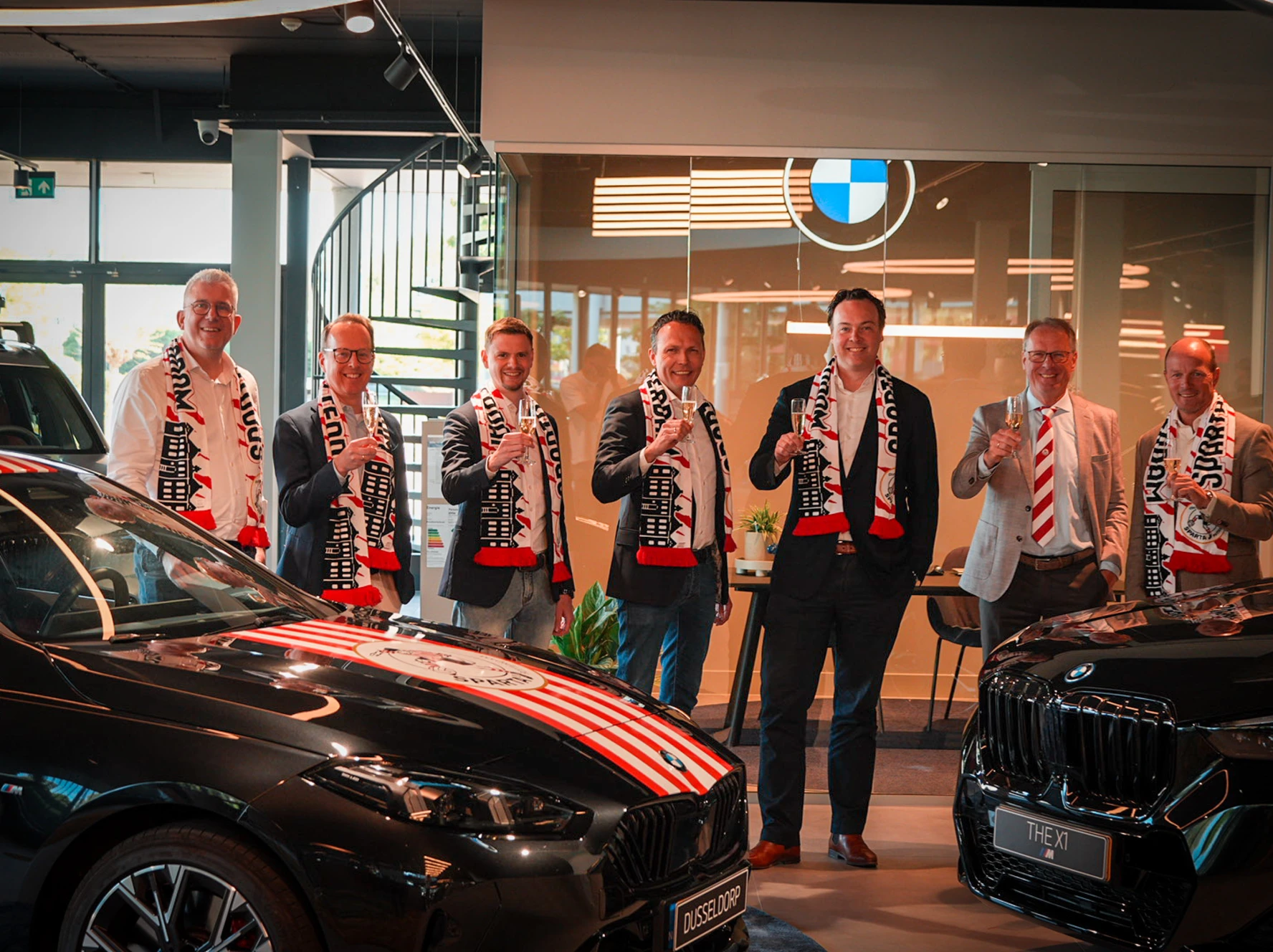 Dusseldorp BMW en Sparta Rotterdam verlengen
