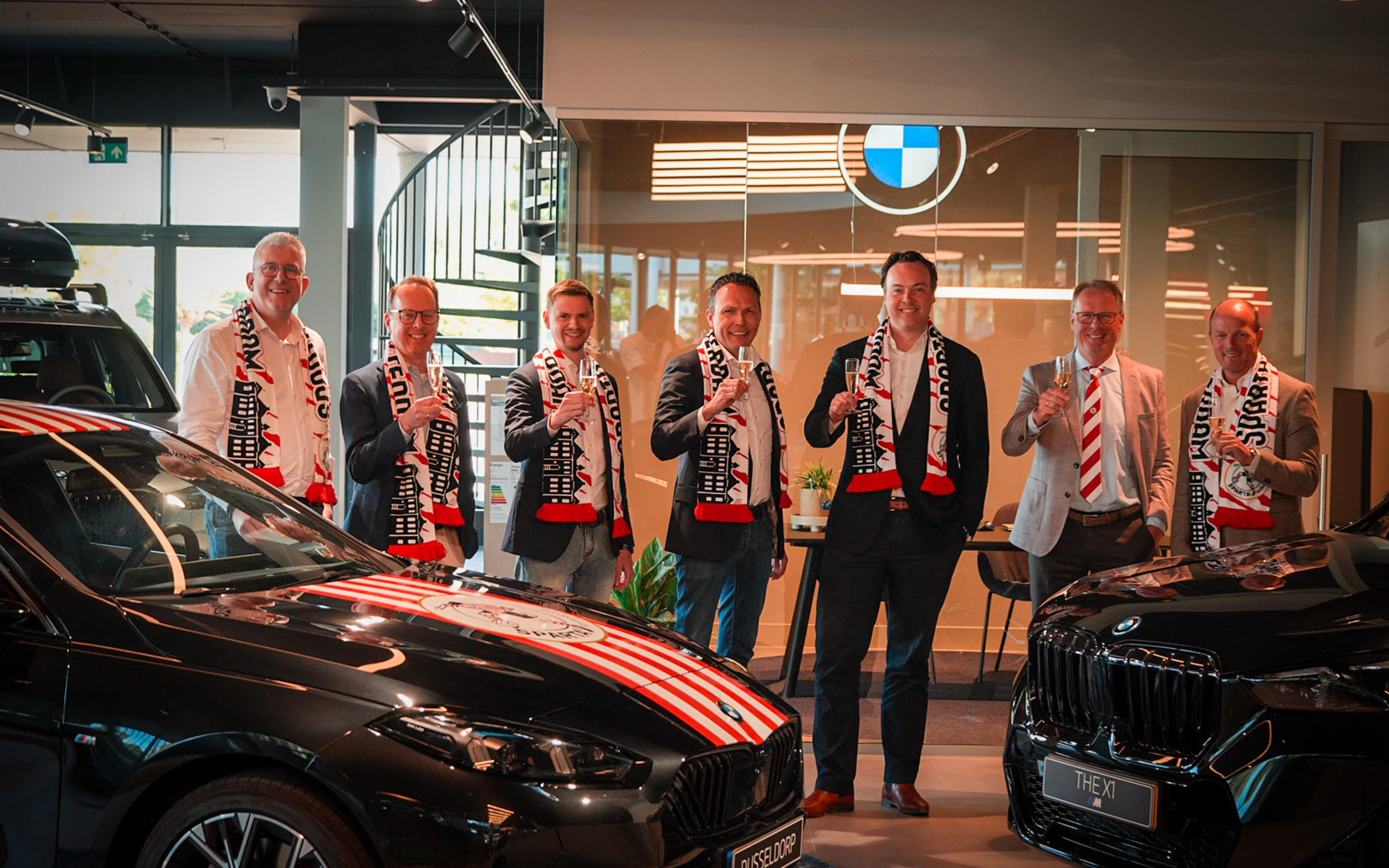 Dusseldorp BMW en Sparta Rotterdam verlengen