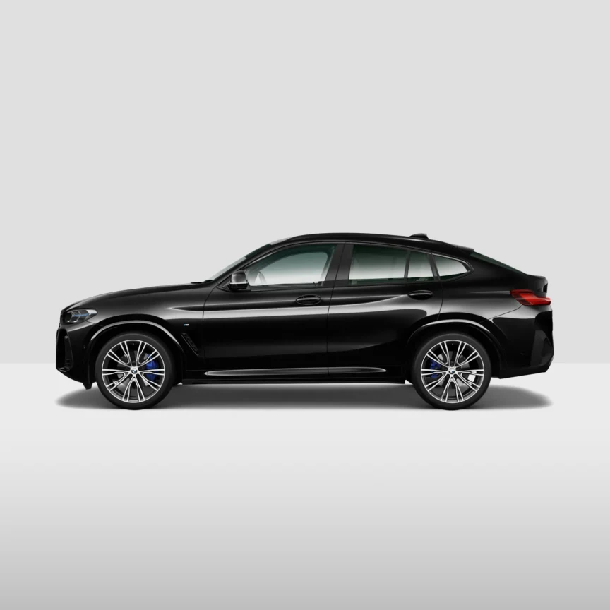Modeloverzicht BMW X4 zijkant