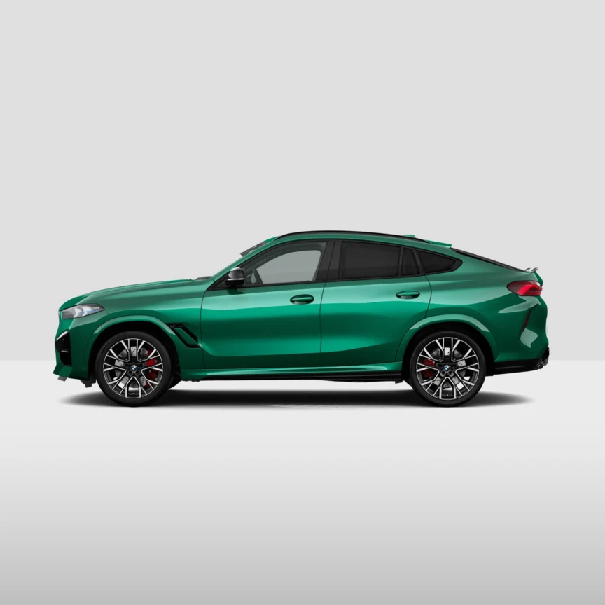 Modeloverzicht BMW X6 M zijkant