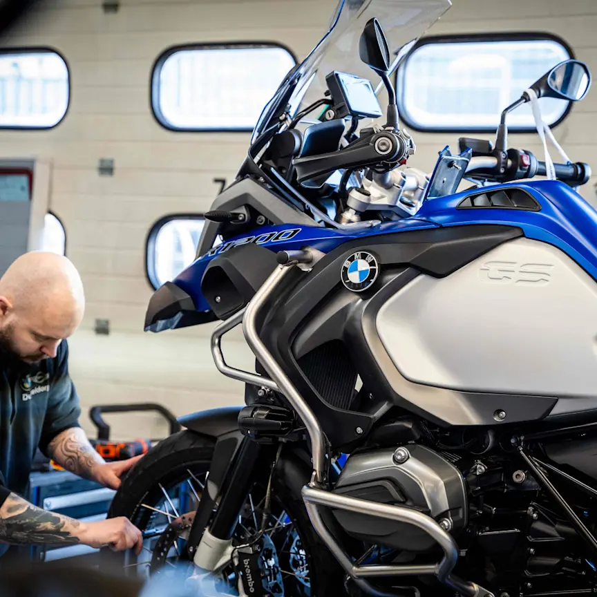 Onderhoud Motorrad
