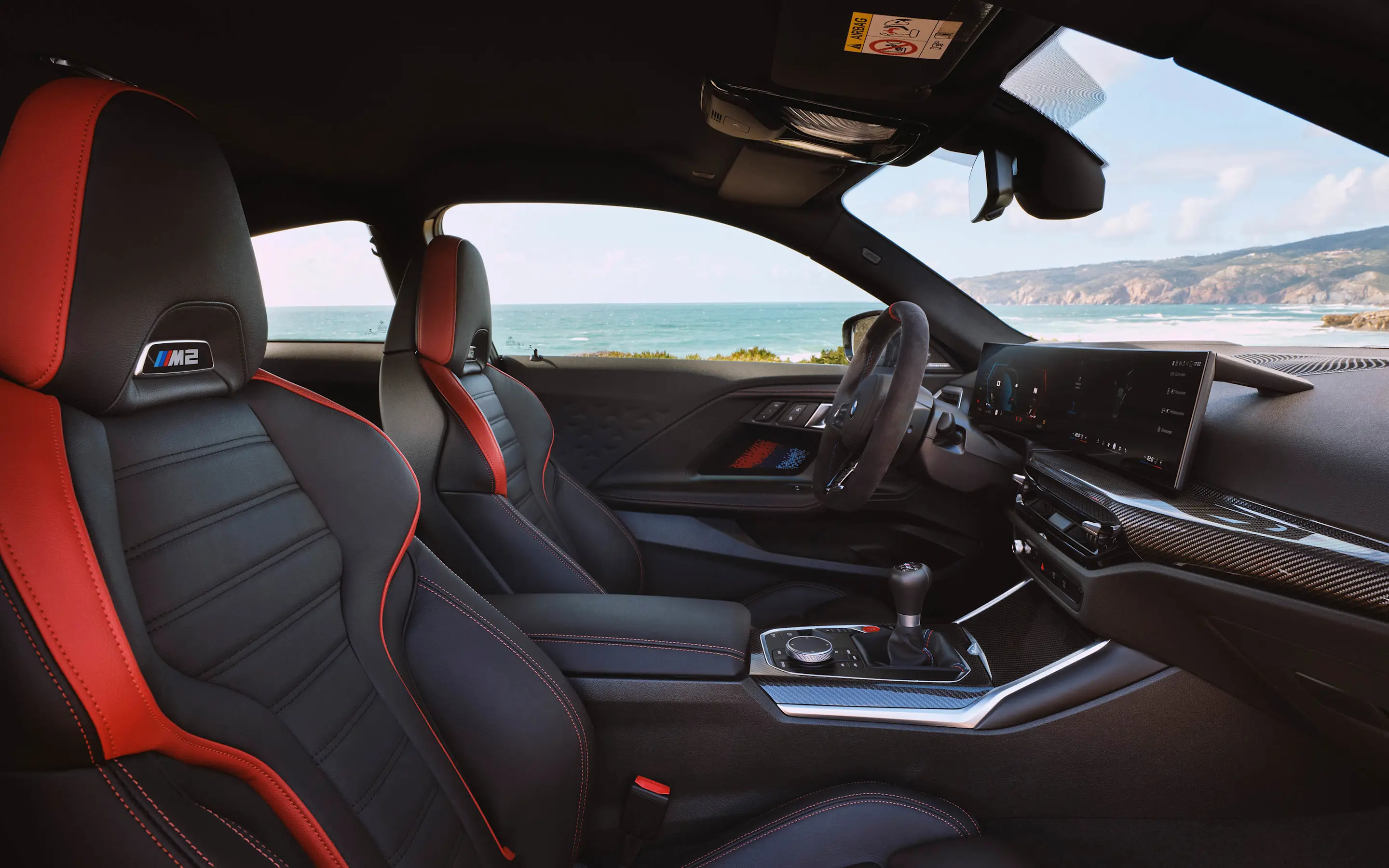 Het interieur van de nieuwe BMW M2 Coupé