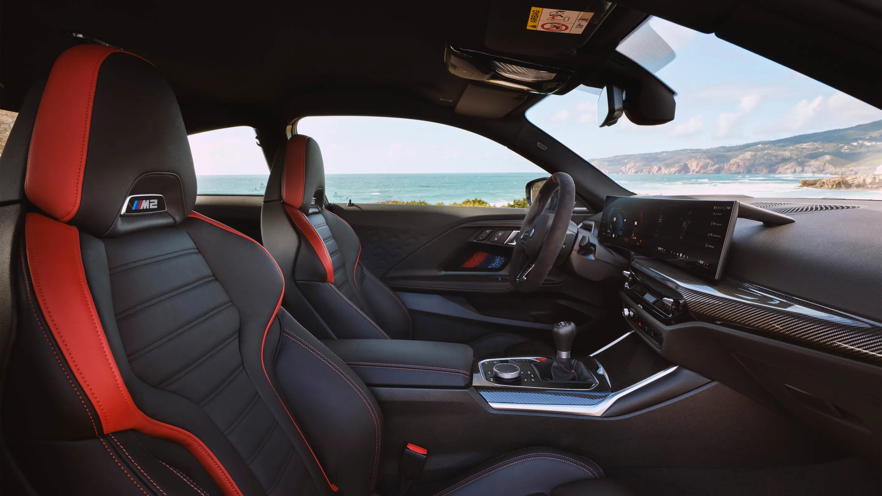 Het interieur van de nieuwe BMW M2 Coupé