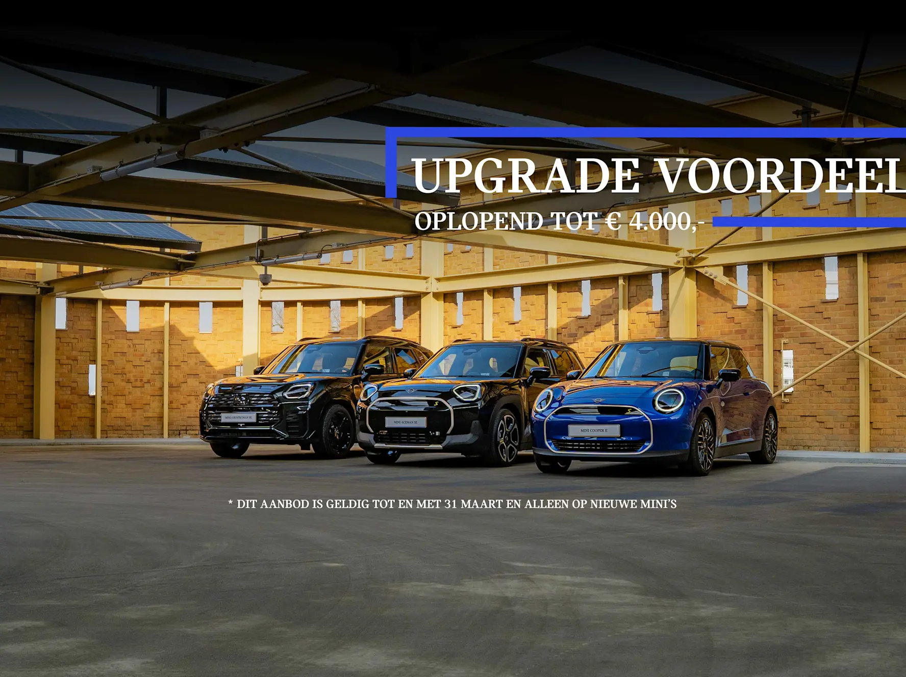 MINI - Actie - Eindejaarsbonus - Afbeelding