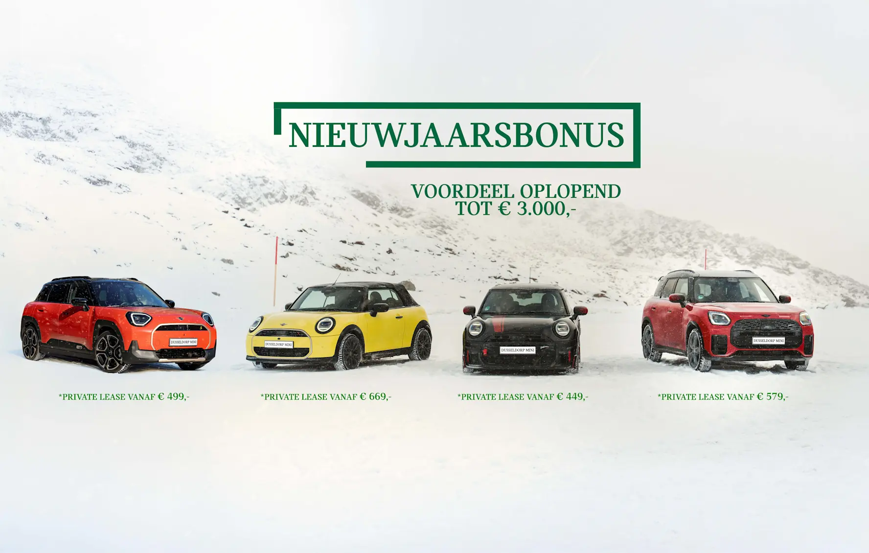 MINI - Actie - Eindejaarsbonus - Afbeelding