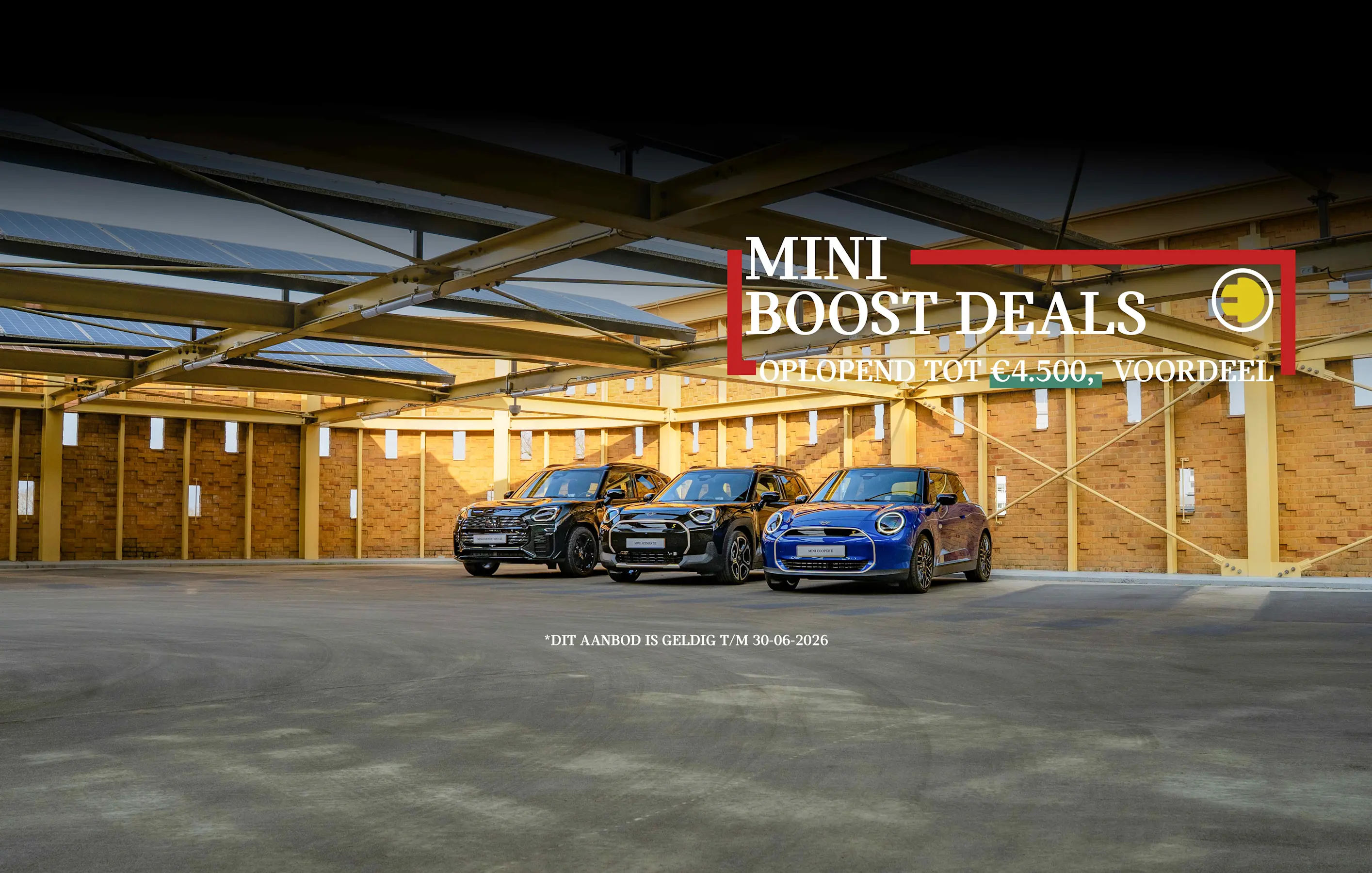MINI - Hero - Homepage - Boost deals - Afbeelding